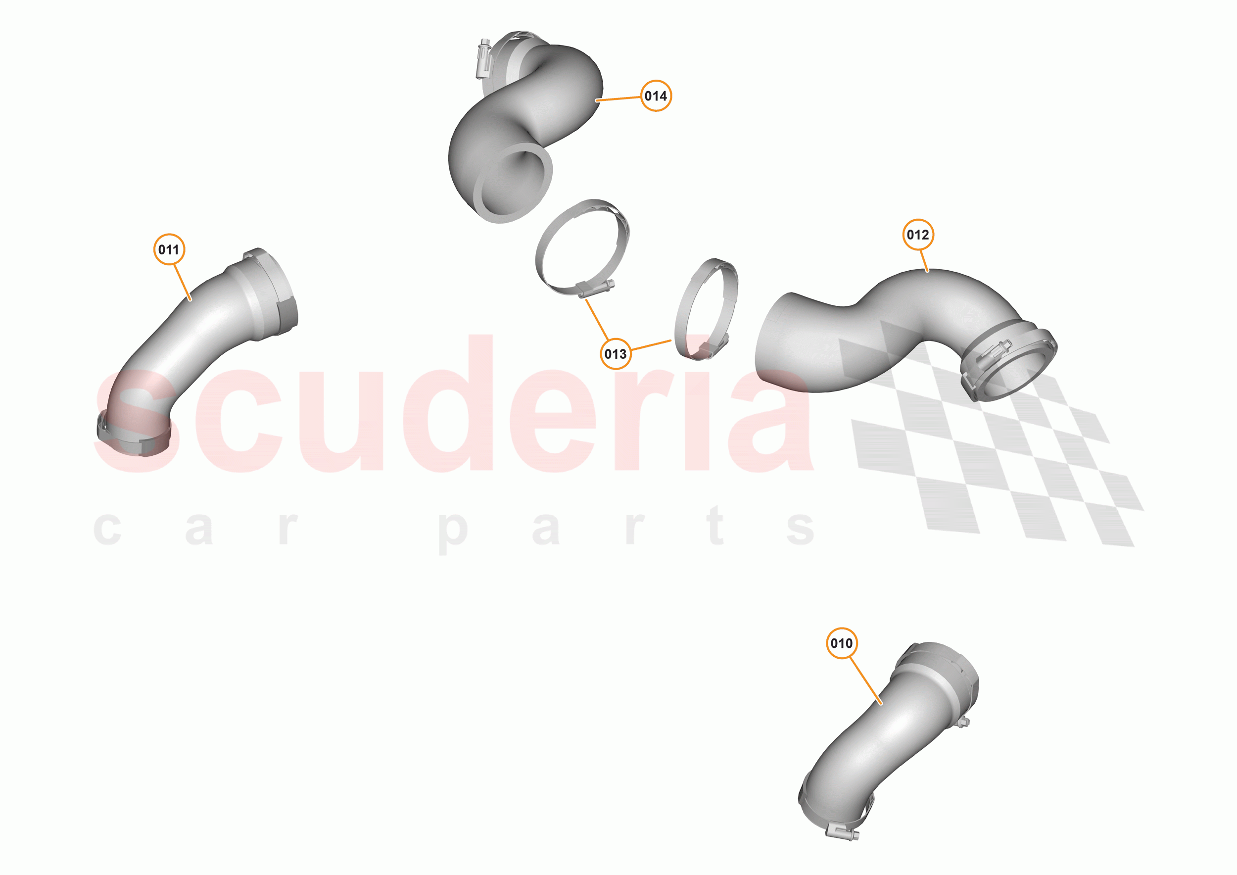 33 - ENGINE AIR SYSTEMS - 33.2 - AIR INTAKE HIGH PRESSURE SYSTEM of McLaren McLaren 540C Coupe