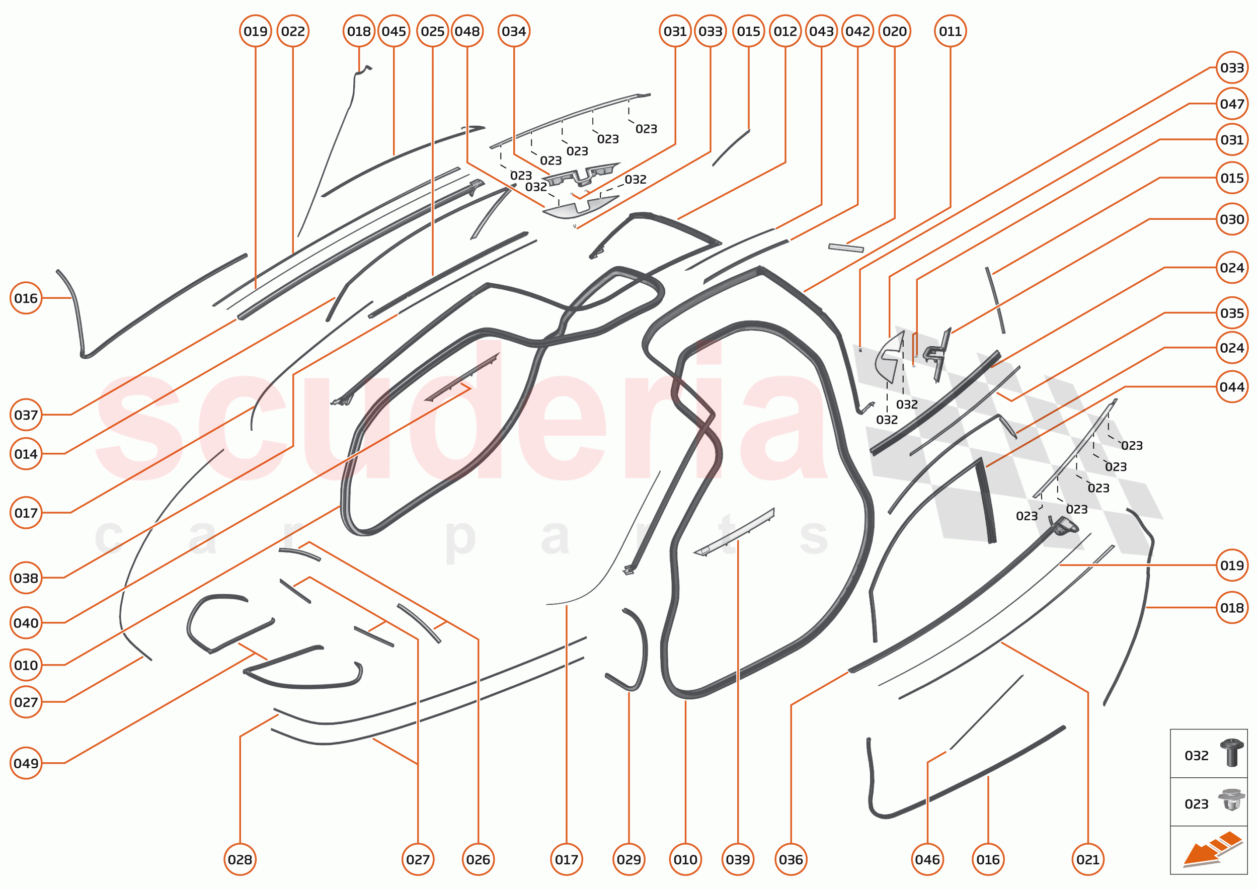 10 - CLOSURES ANCILLARIES - 10.5 - CLOSURES SEALS of McLaren McLaren Senna