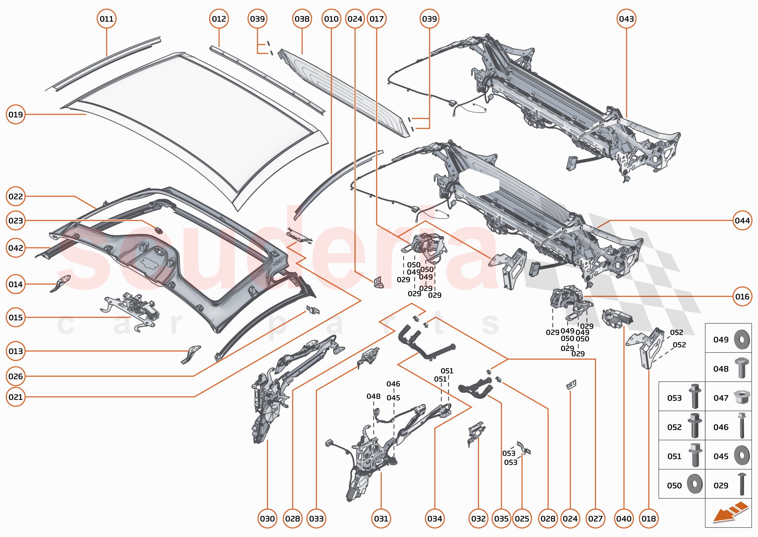 9 - OPENING ROOF SYSTEMS - 9.1 - CONVERTIBLE ROOF of McLaren McLaren 765LT Spider