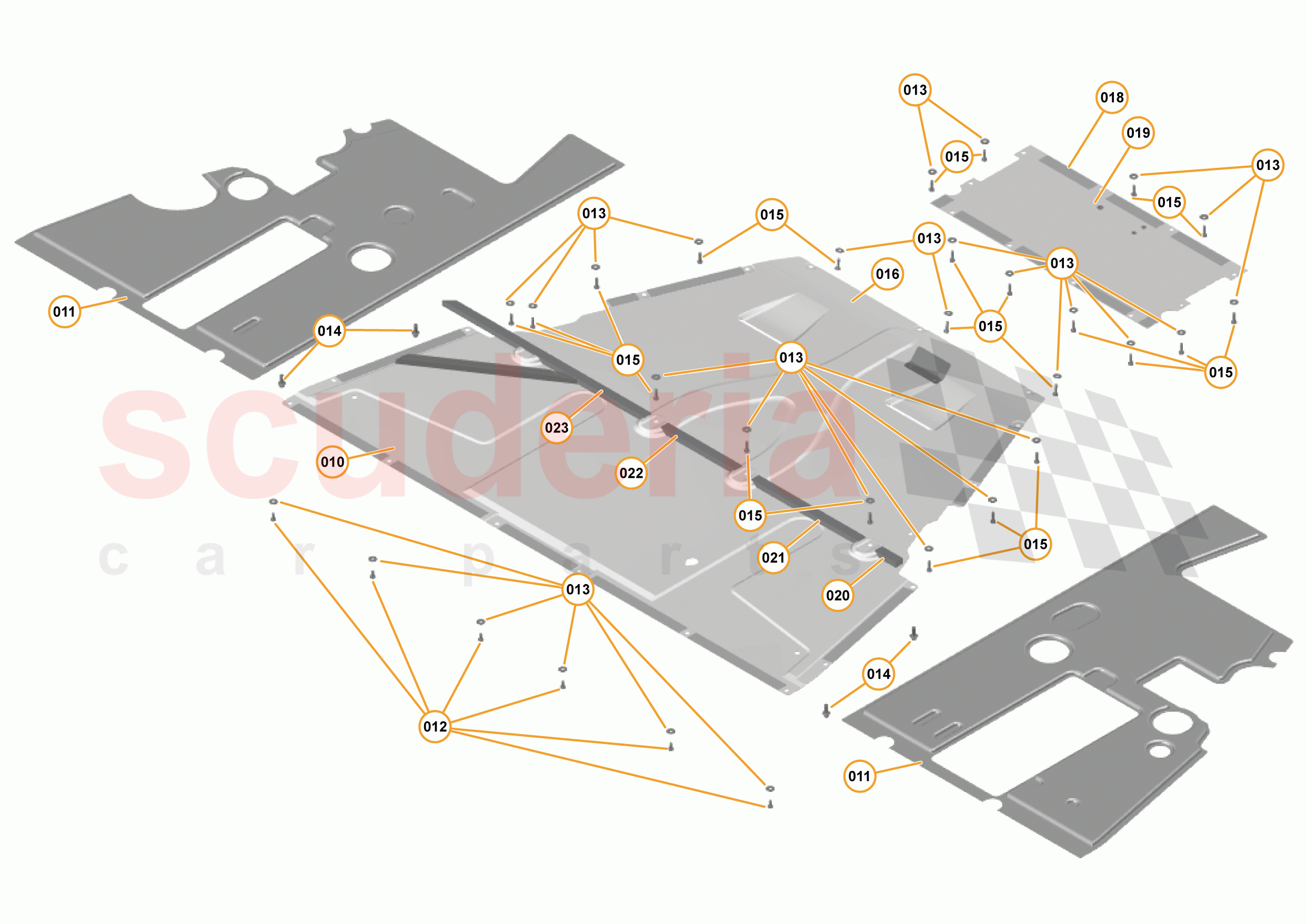 4 - FLOORS - 4.2 - REAR STRUCTURAL FLOORS of McLaren McLaren 570S Coupe