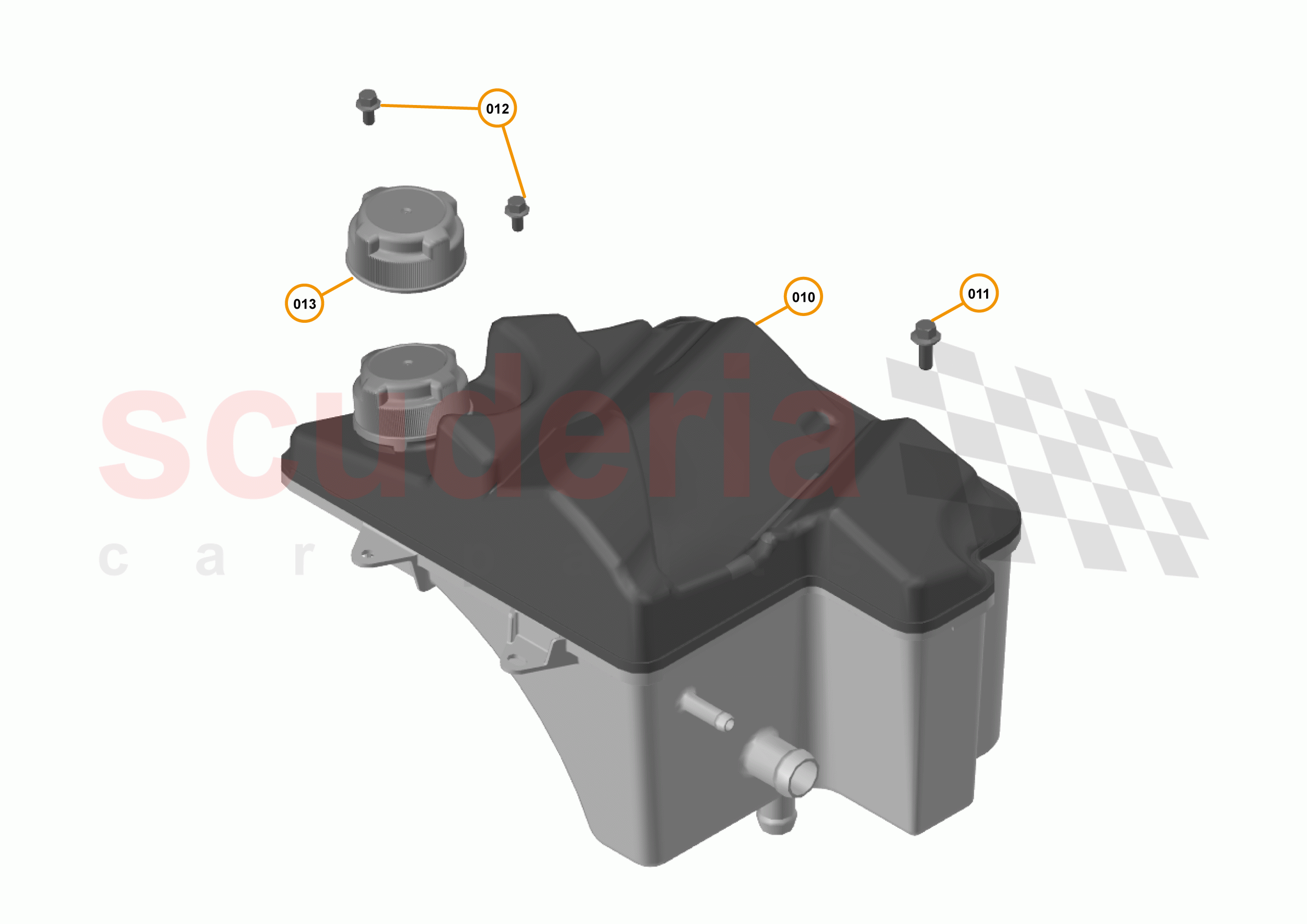 30 - COOLING - HIGH TEMPERATURE - 30.3 - HEADER TANK of McLaren McLaren 720S Coupe