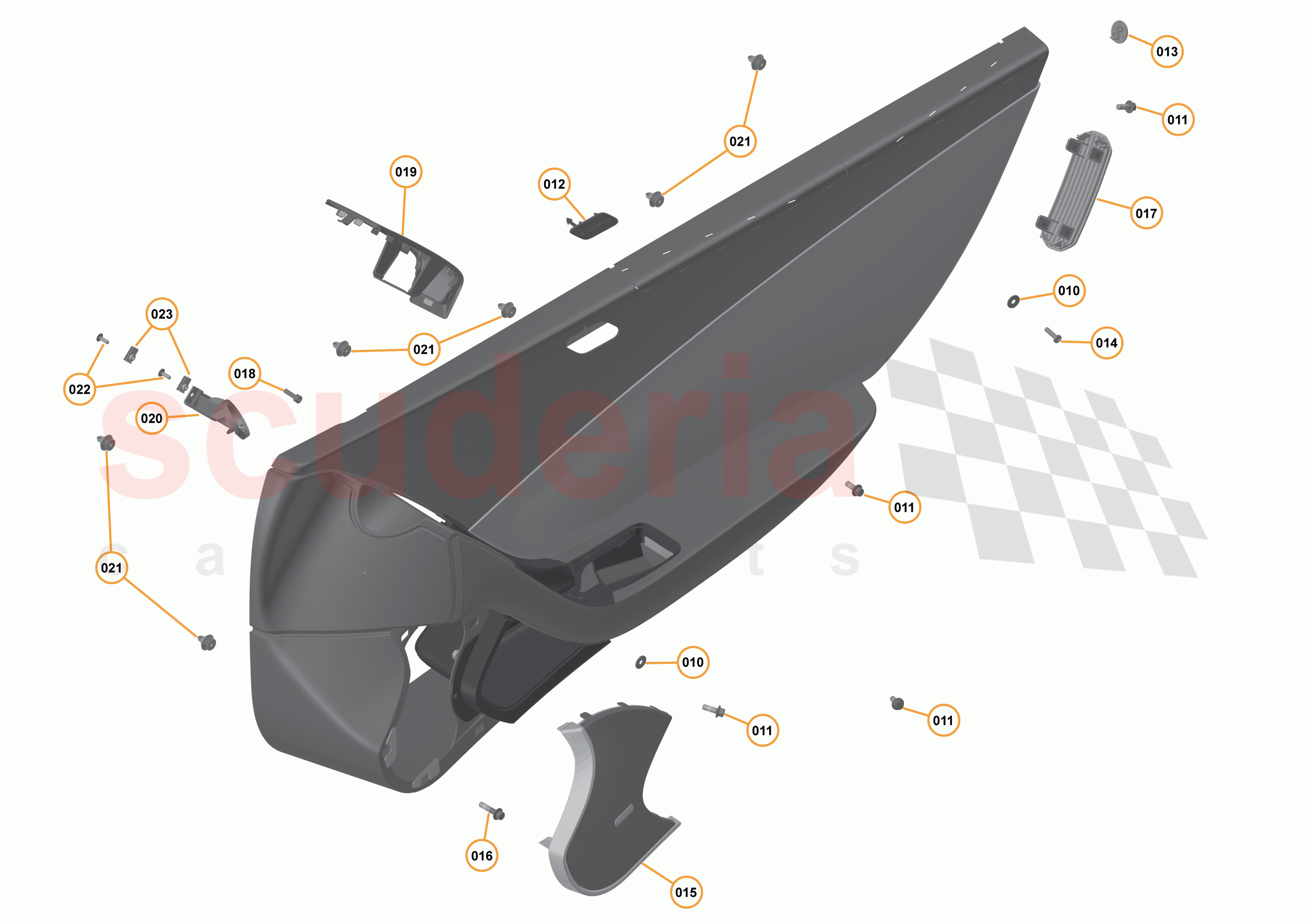 34 - N7 - DOOR CASINGS - 34.1 - 01 - DOOR CASINGS - MISC of McLaren McLaren 675LT Coupe