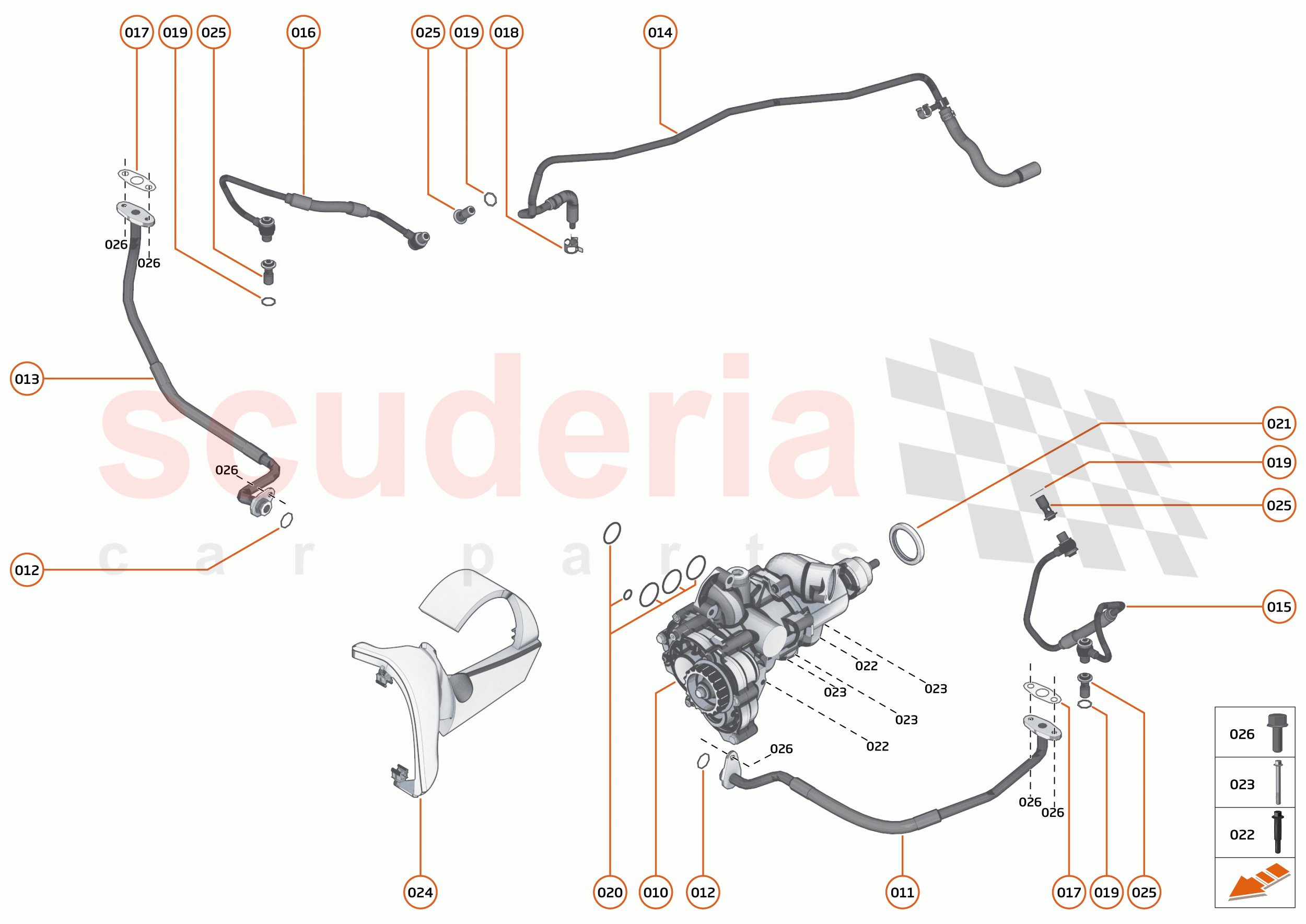 32 - ENGINE - 32.11 - ENGINE OIL PUMP & CIRCUIT of McLaren McLaren 620R