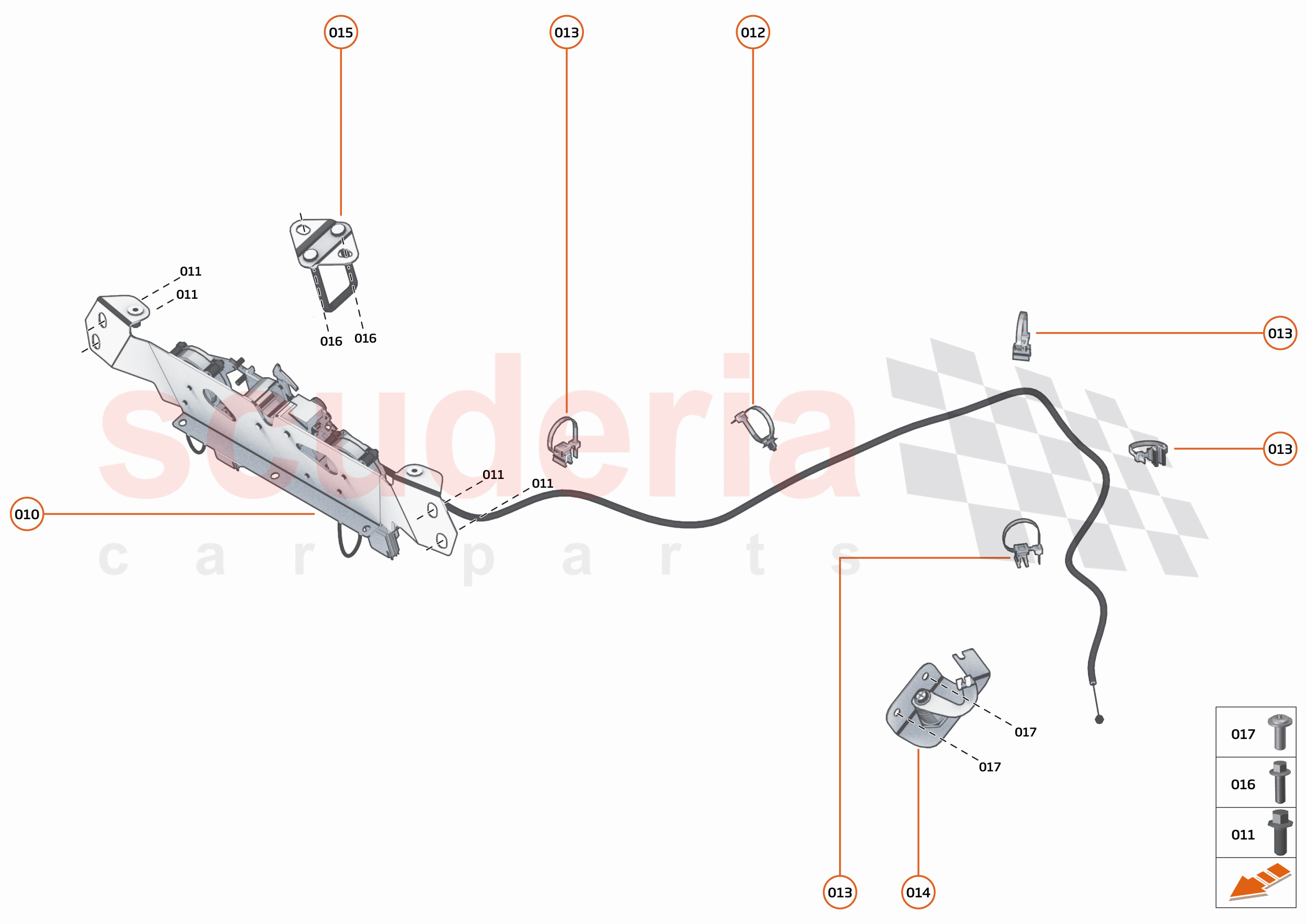 7 - CLOSURES - 7.3 - BONNET LATCH of McLaren McLaren 765LT