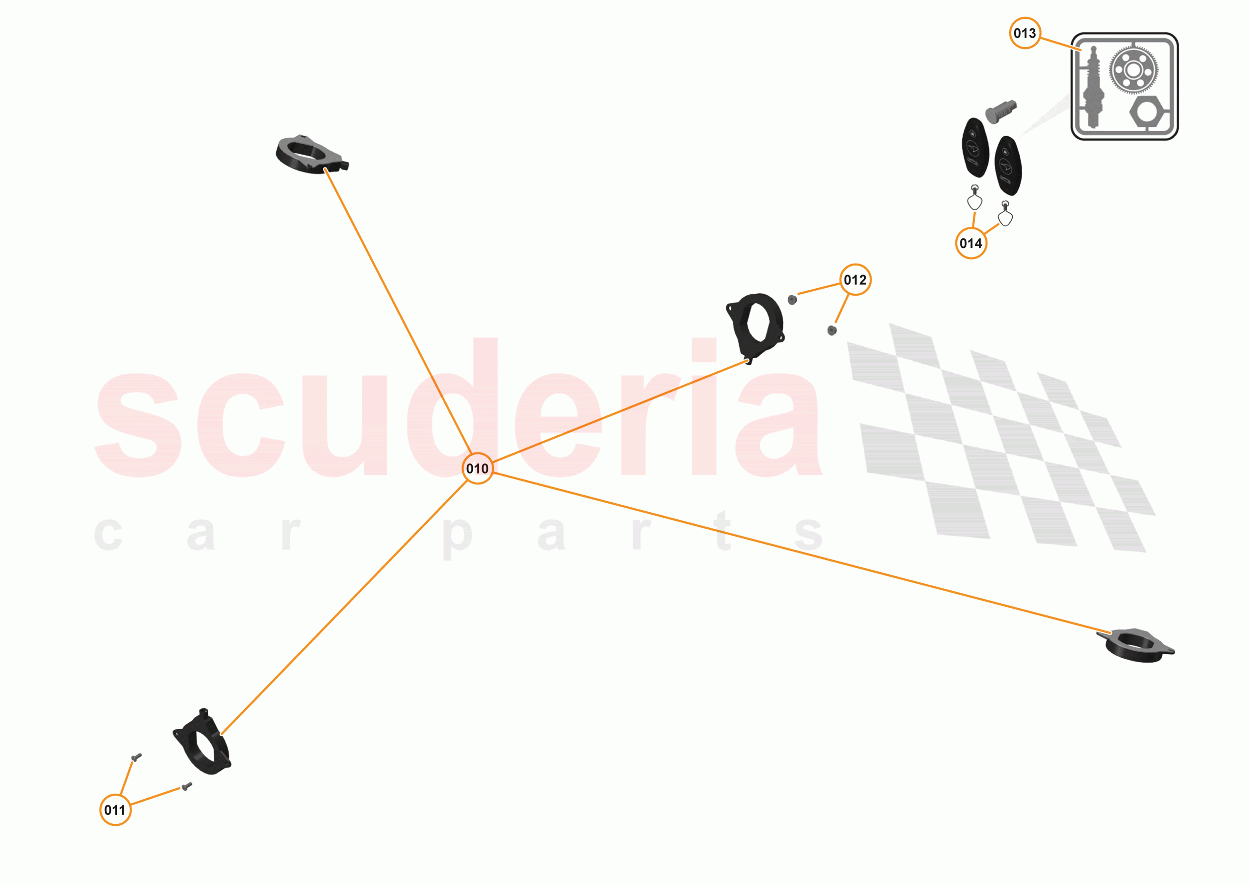 44 - ELECTRICAL SYSTEMS - 44.6 - KEYS & PASSIVE ENTRY SYSTEM of McLaren McLaren 570GT