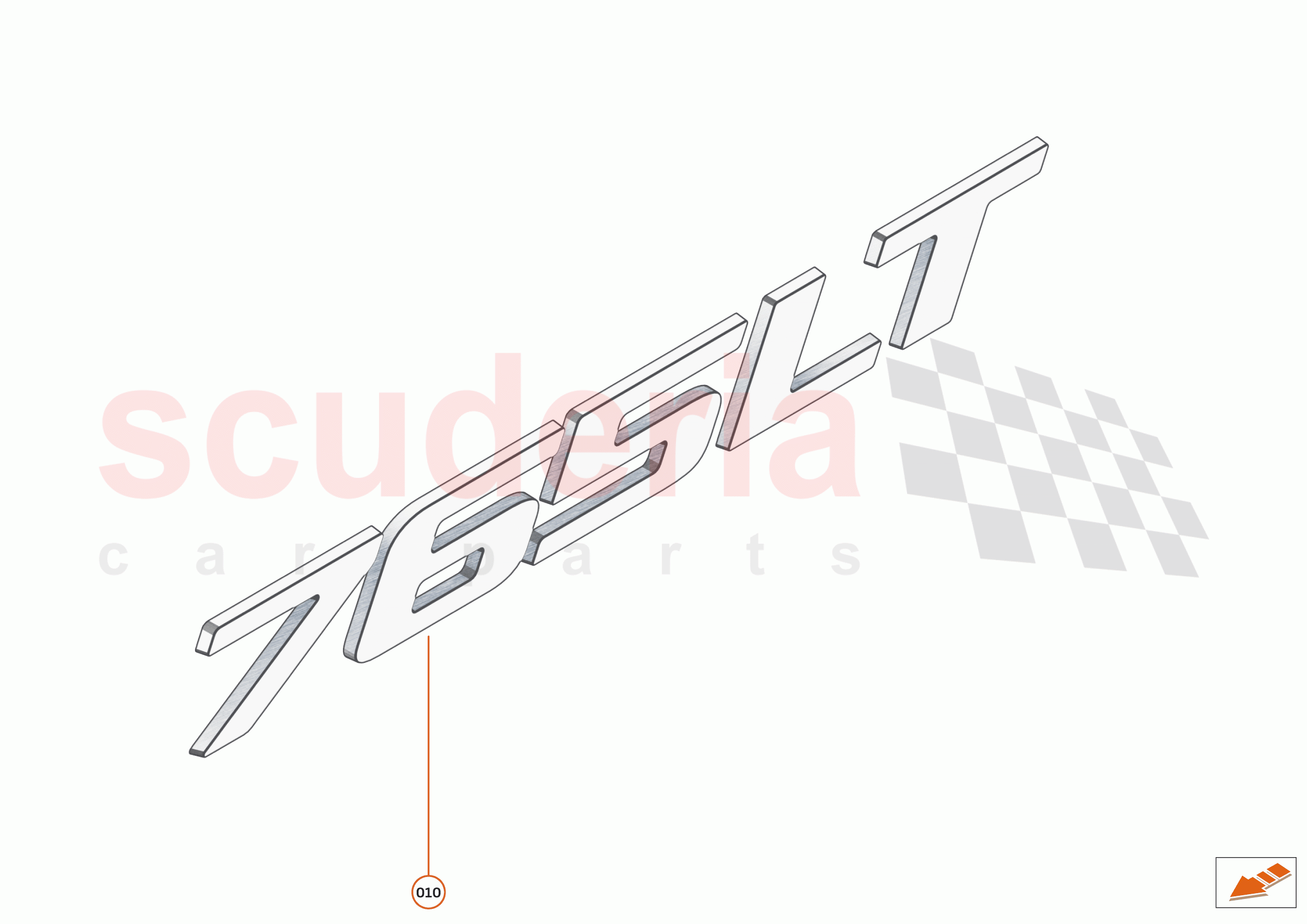 11 - EXTERIOR ORNAMENTATION - 11.3 - SIDE TRIM of McLaren McLaren 765LT Spider