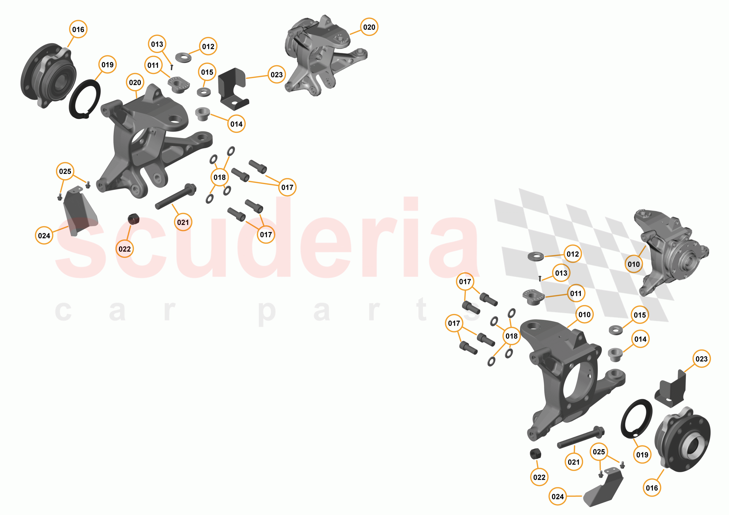 17 - SUSPENSION - REAR - 17.2 - UPRIGHTS REAR of McLaren McLaren P1 Coupe