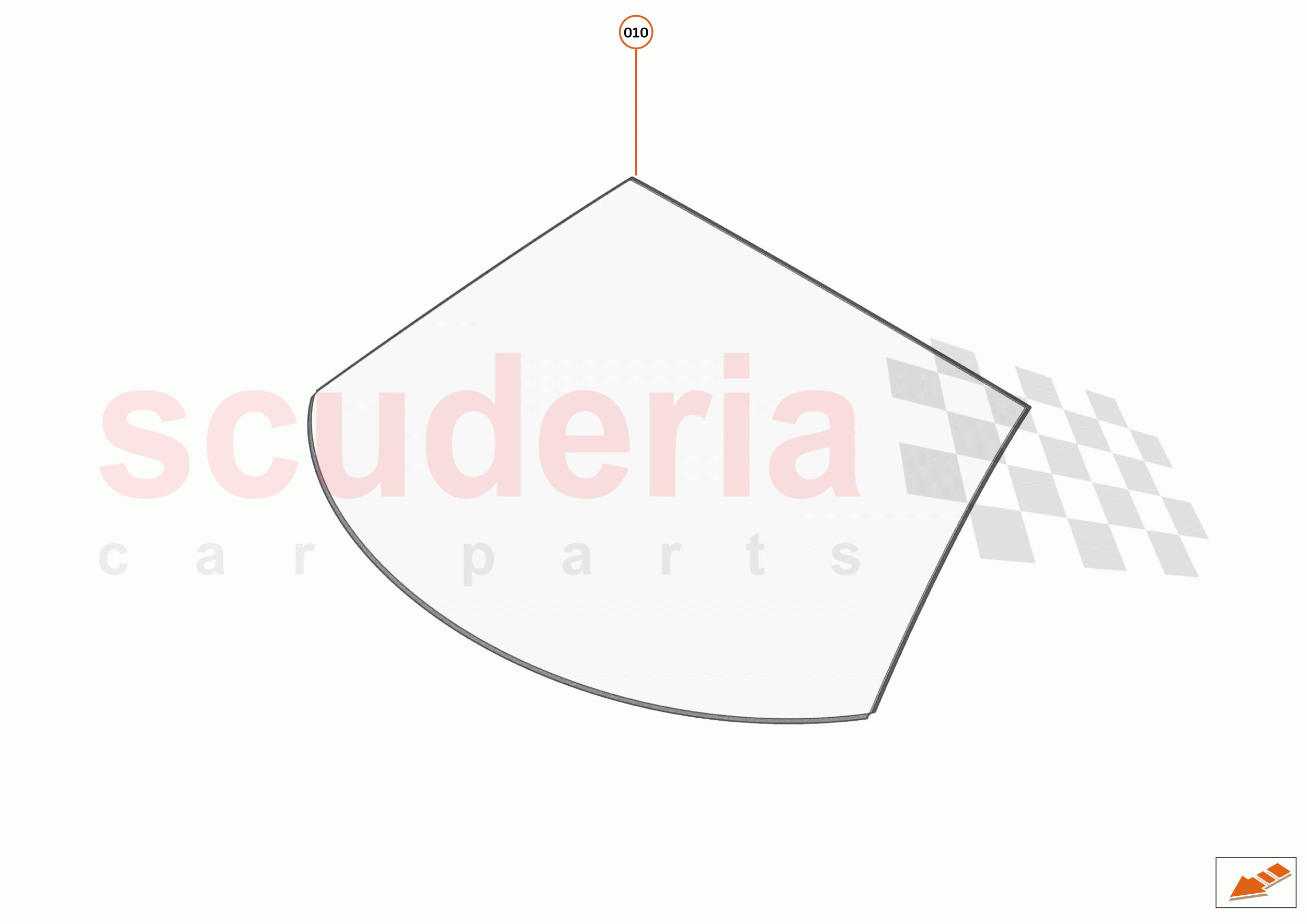 12 - GLAZING BODY - 12.1 - WINDSCREEN of McLaren McLaren GT