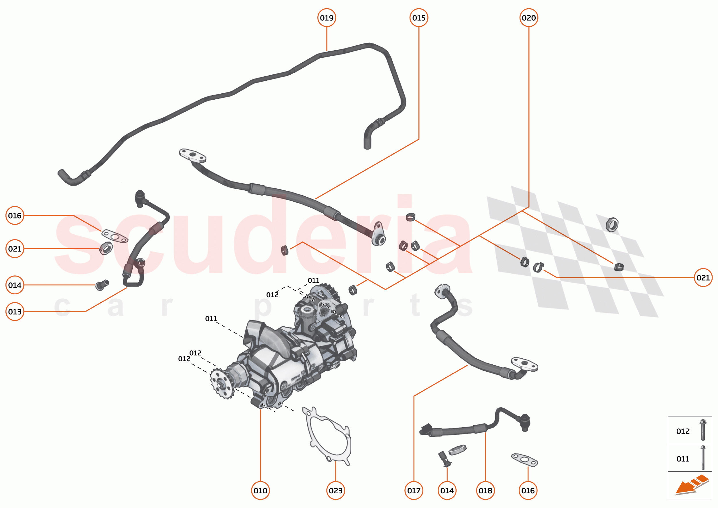 33 - ENGINE - 33.2 - ENGINE OIL PUMP & CIRCUIT of McLaren McLaren 720S Spider