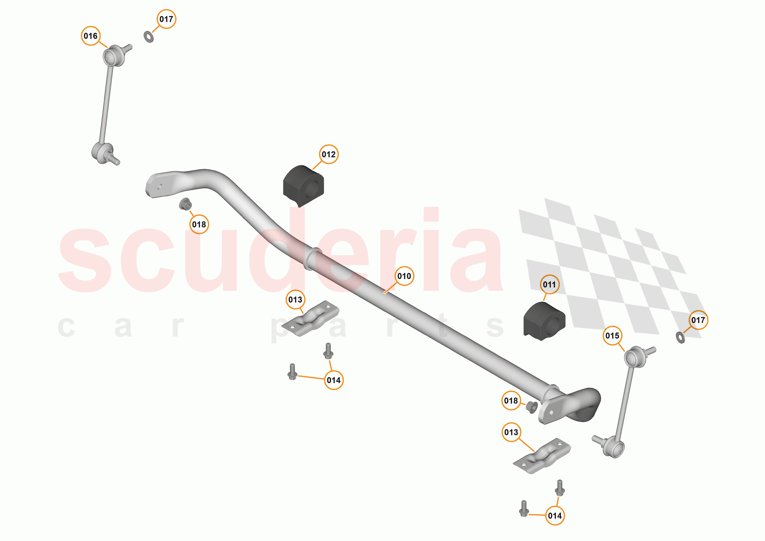 17 - SUSPENSION - REAR - 17.4 - ROAD SPRINGS REAR of McLaren McLaren 540C Coupe