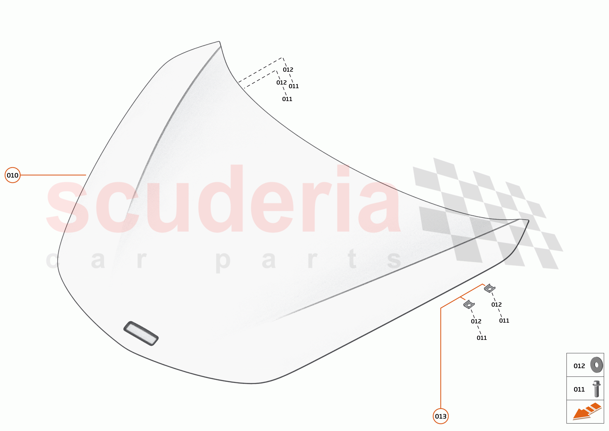 7 - CLOSURES - 7.1 - BONNET STRUCTURE of McLaren McLaren Artura