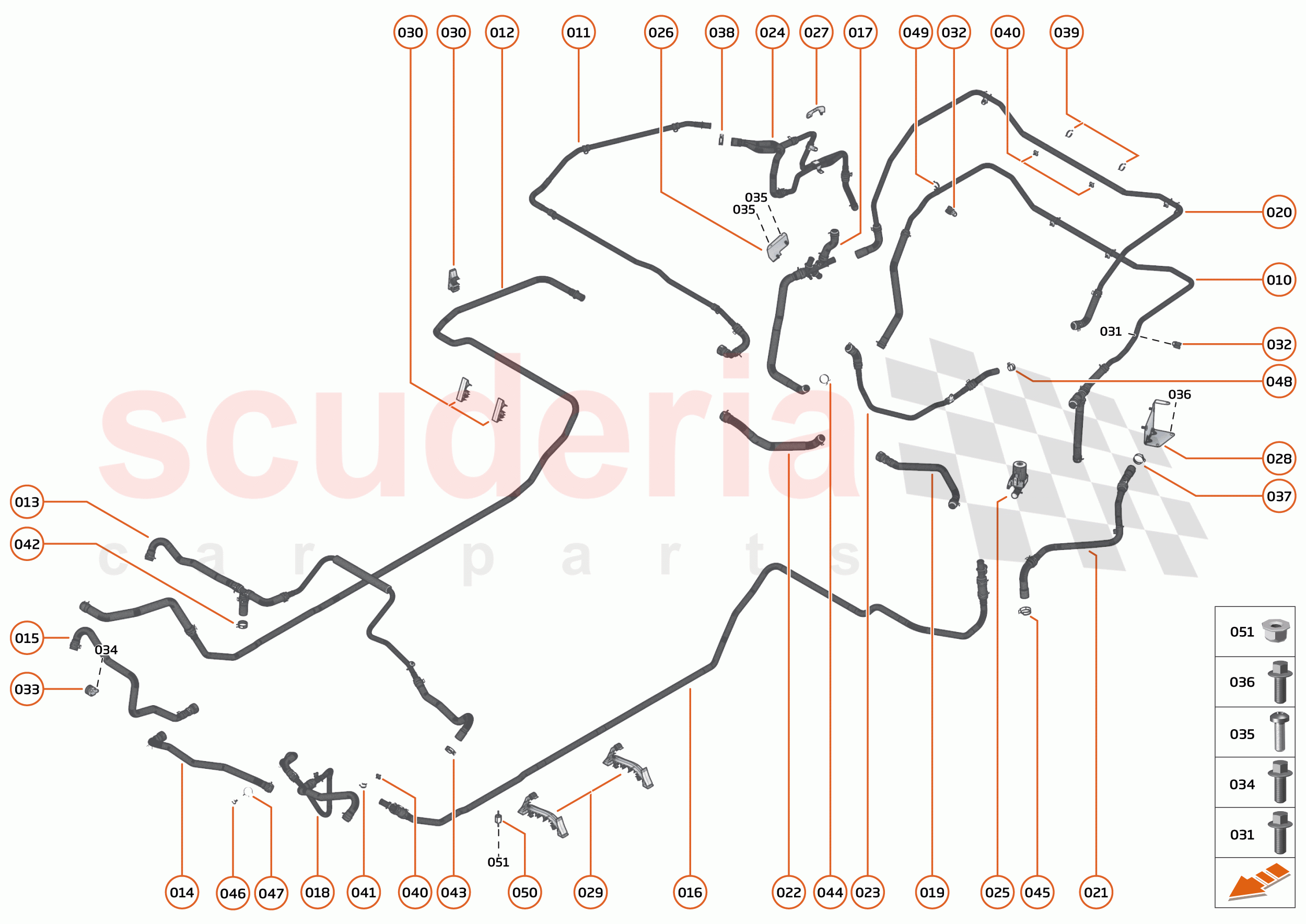 30 - COOLING SYSTEM - 30.4 - LOW TEMPERATURE CIRCUIT & PIPES of McLaren McLaren Artura