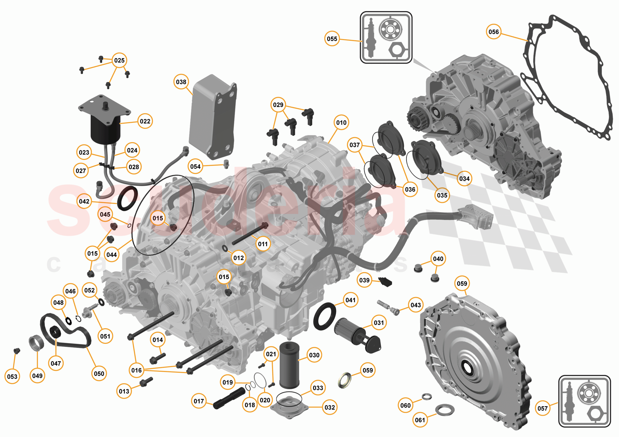 38 - TRANSMISSION - 38.1 - TRANSMISSION of McLaren McLaren P1 Coupe