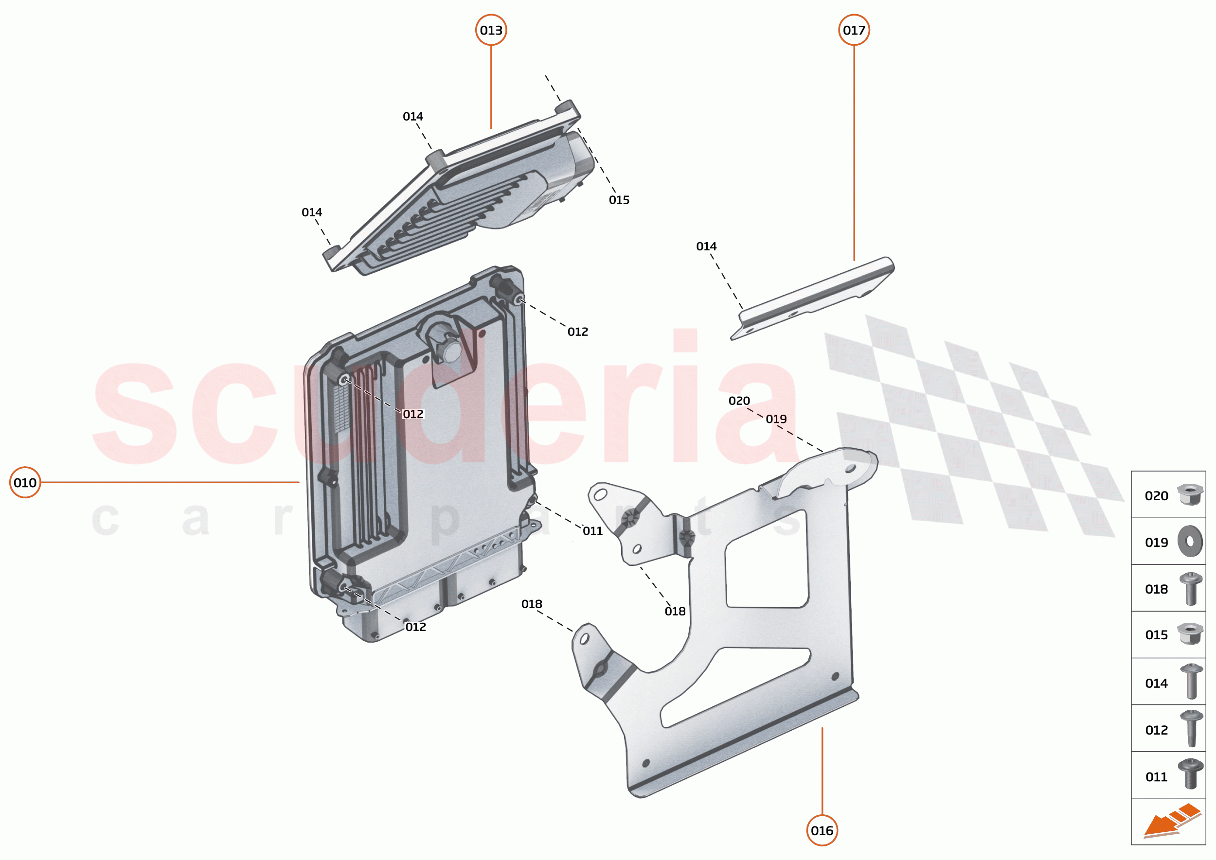22 - ENGINE ELECTRONICS - 22.1 - ENGINE CONTROL UNIT of McLaren McLaren Elva