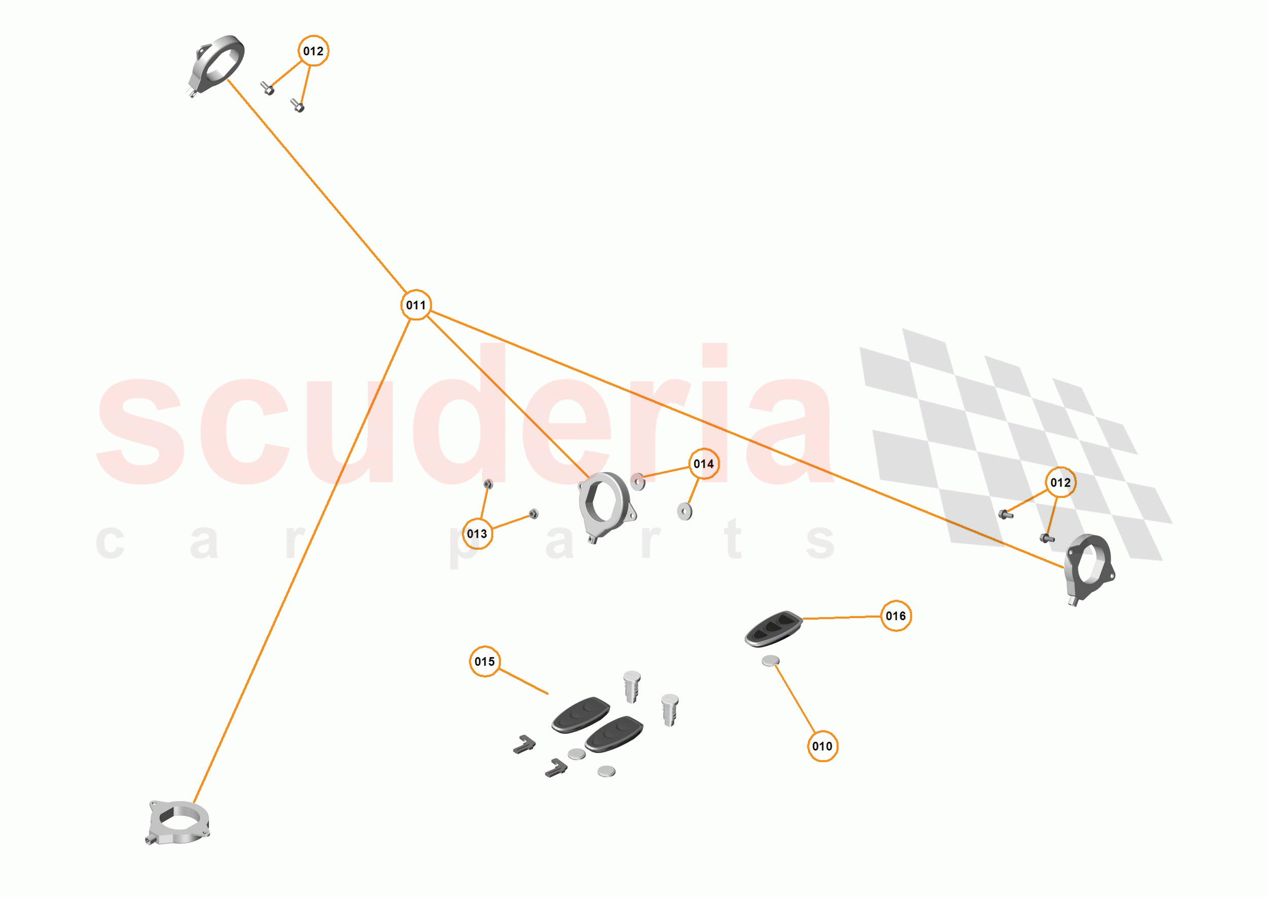 46 - ELECTRICAL SYSTEMS - 46.6 - KEYS AND PASSIVE ENTRY SYSTEM of McLaren McLaren P1 Coupe