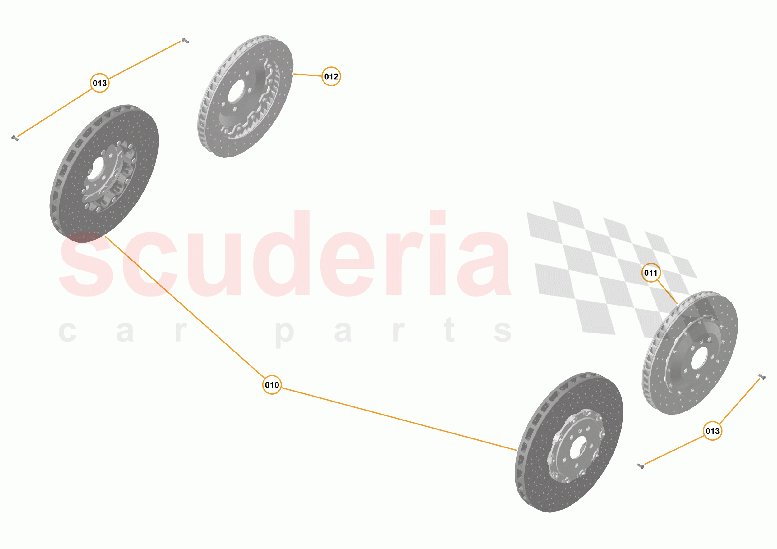 22 - BRAKES - REAR - 22.1 - BRAKE DISCS REAR of McLaren McLaren 540C Coupe