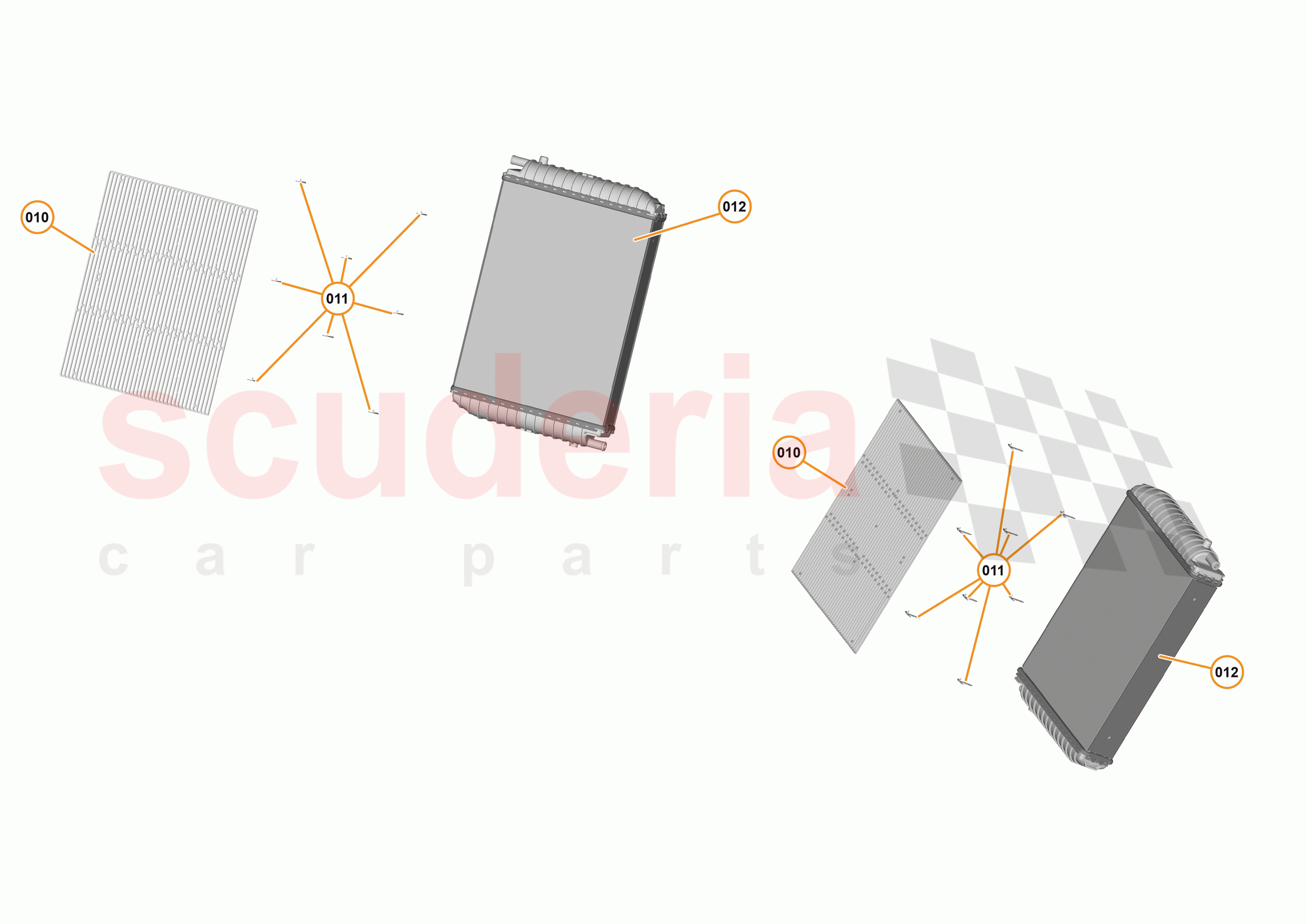 29 - COOLING - LOW TEMPERATURE - 29.2 - LOW TEMPERATURE RADIATORS & FANS of McLaren McLaren 540C Coupe