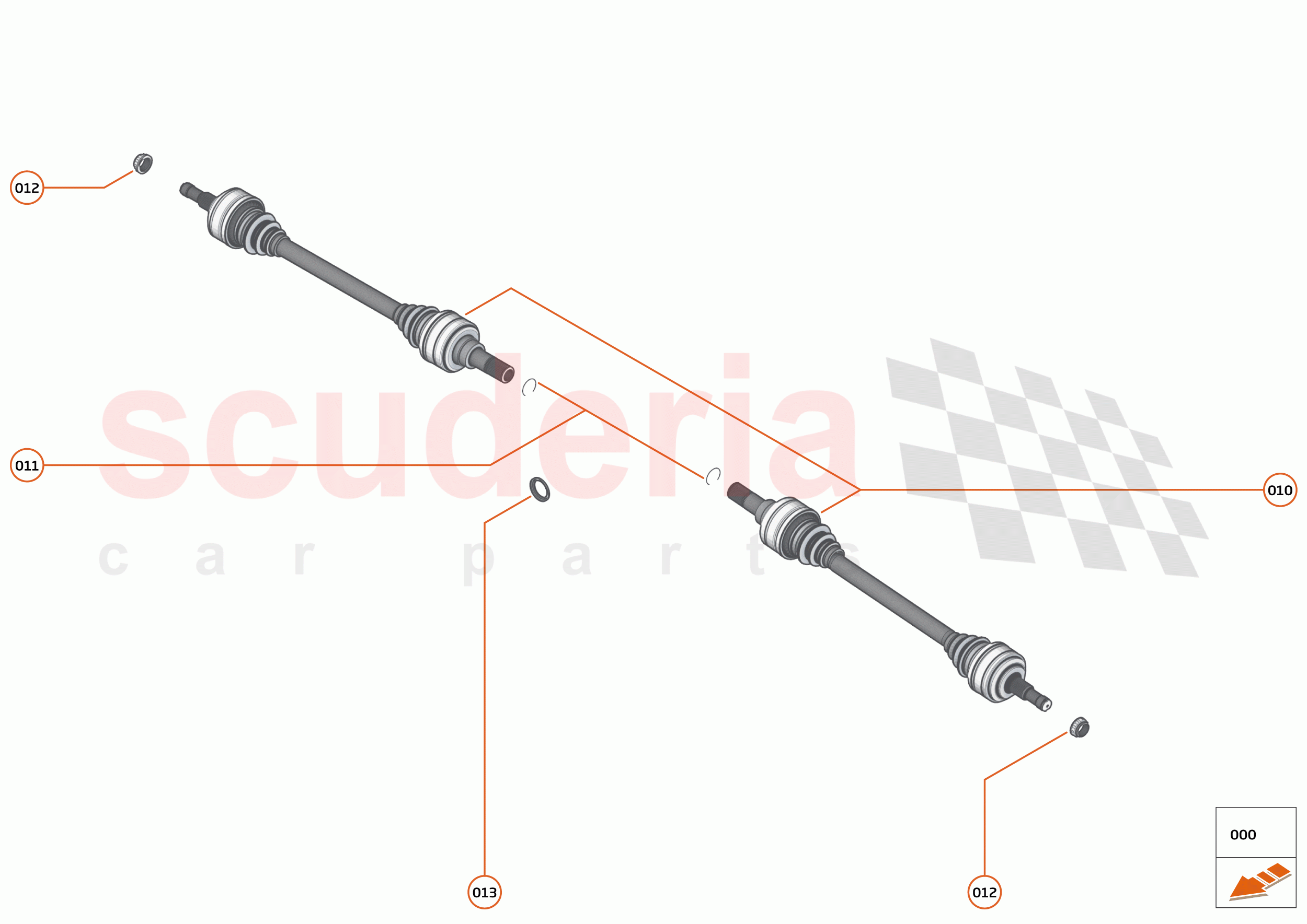 40 - DRIVESHAFTS - 40.1 - DRIVESHAFTS of McLaren McLaren 600LT