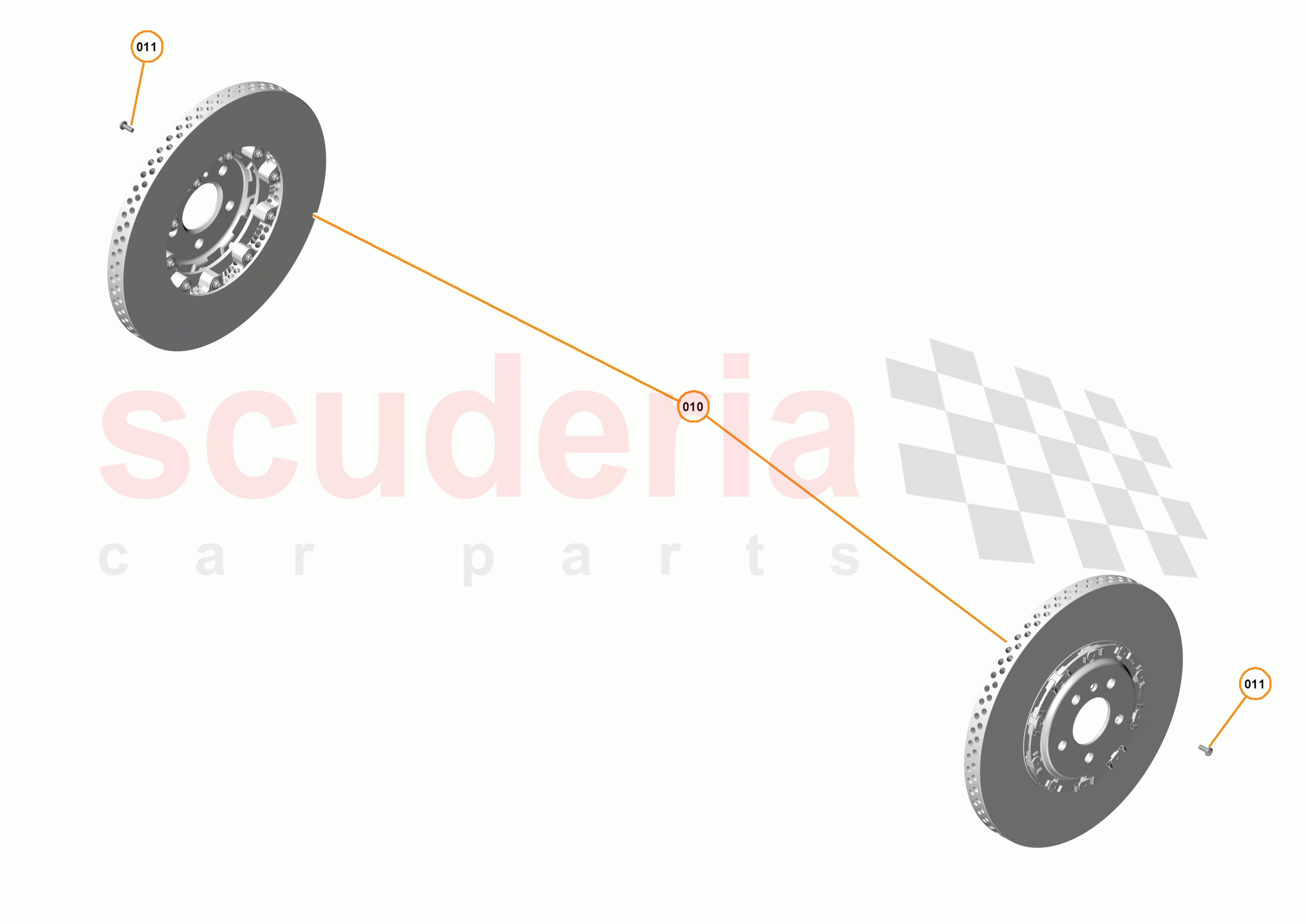 22 - BRAKES - REAR - 22.1 - BRAKE DISCS REAR of McLaren McLaren P1 Coupe