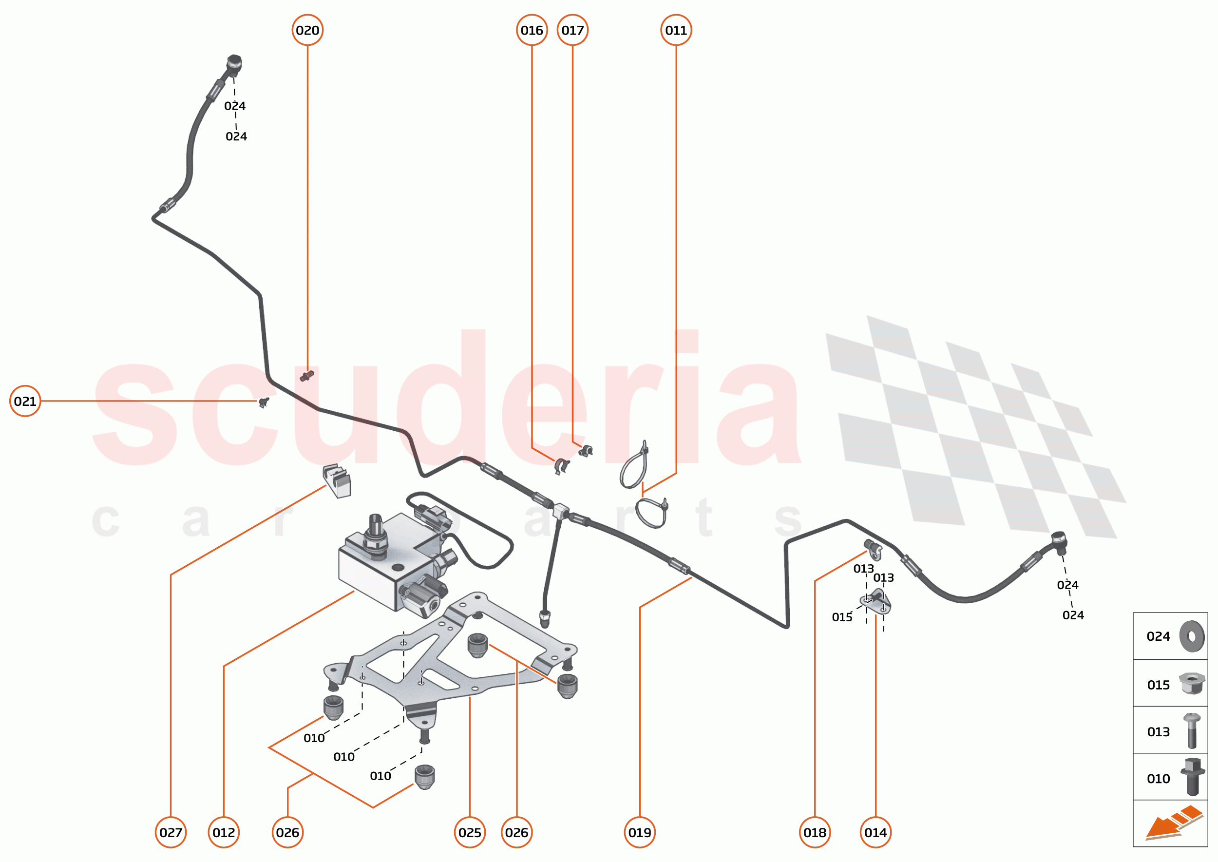 19 - SUSPENSION - SYSTEMS - 19.1 - SUSPENSION FLUID SYSTEMS of McLaren McLaren 600LT