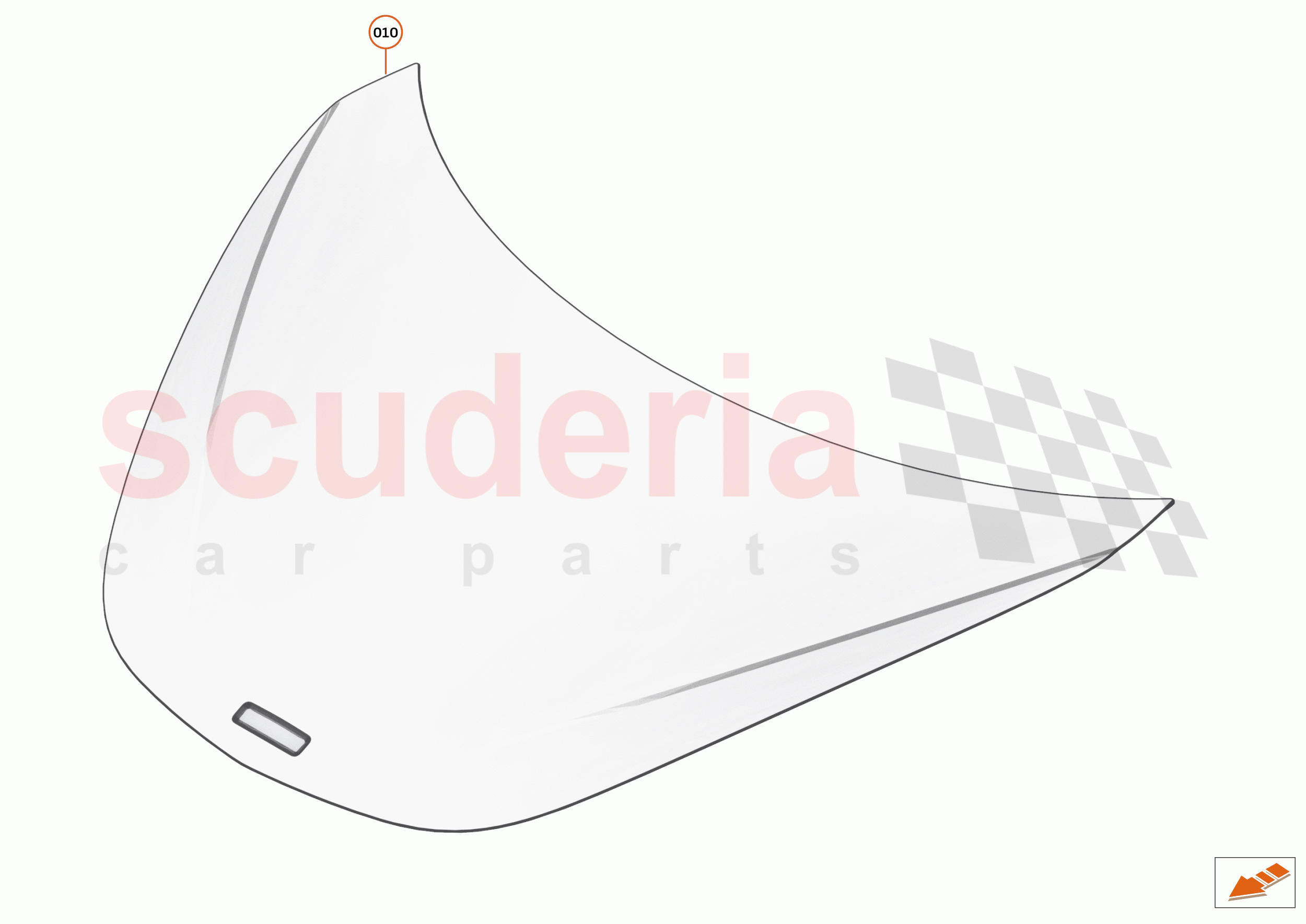 6 - CLOSURES - 6.1 - BONNET STRUCTURE of McLaren McLaren 600LT
