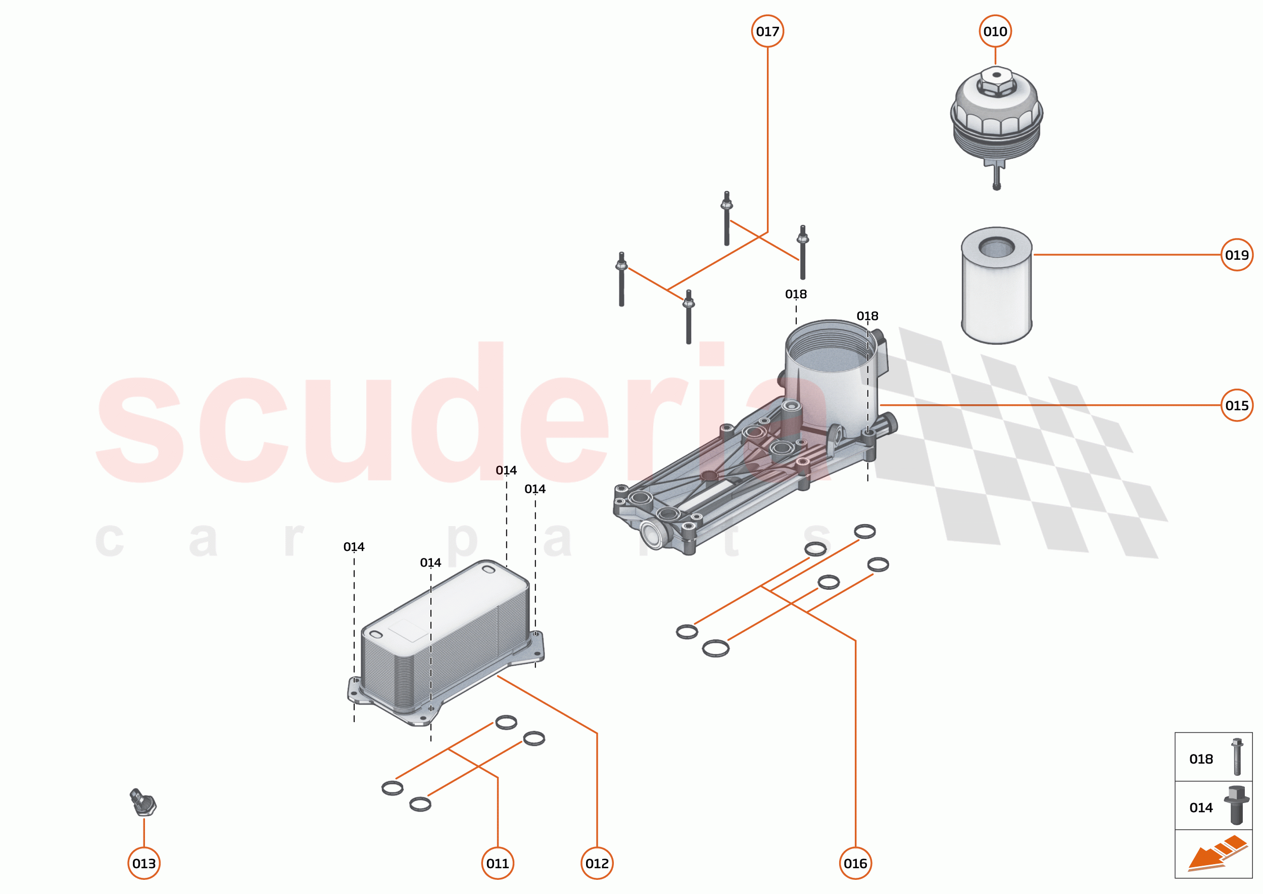 33 - ENGINE - 33.2 - OIL FILTER ASSEMBLY & COOLER of McLaren McLaren 600LT