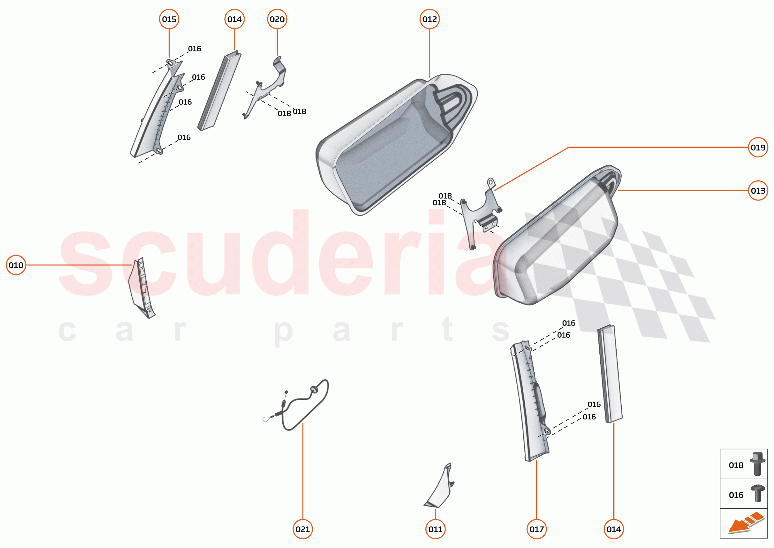 10 - CLOSURES_ANCILLARIES - 10.4 - DOOR HARDWARE of McLaren McLaren GT