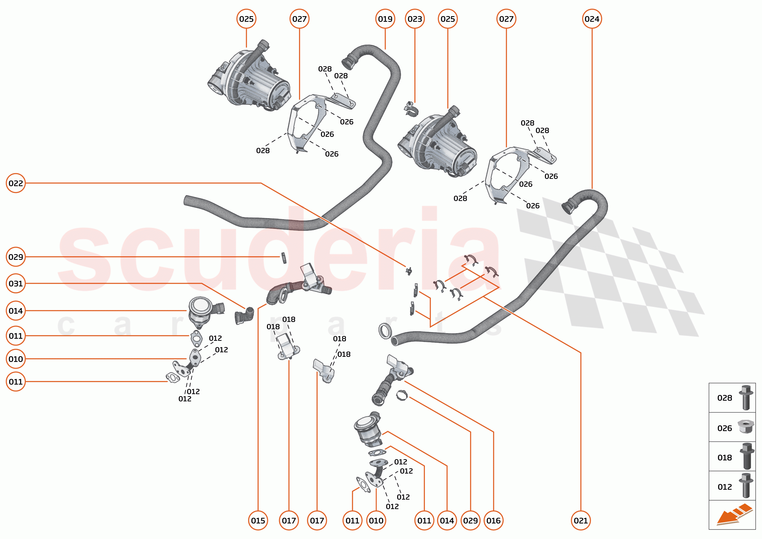 34 - ENGINE - 34.16 - SECONDARY AIR SYSTEM of McLaren McLaren 750S Coupe