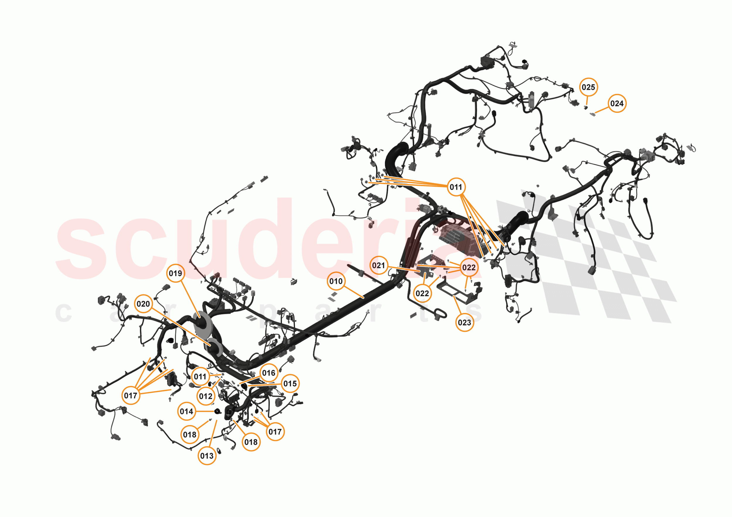 43 - WIRING HARNESS - 43.2 - BODY WIRING HARNESS of McLaren McLaren 570GT