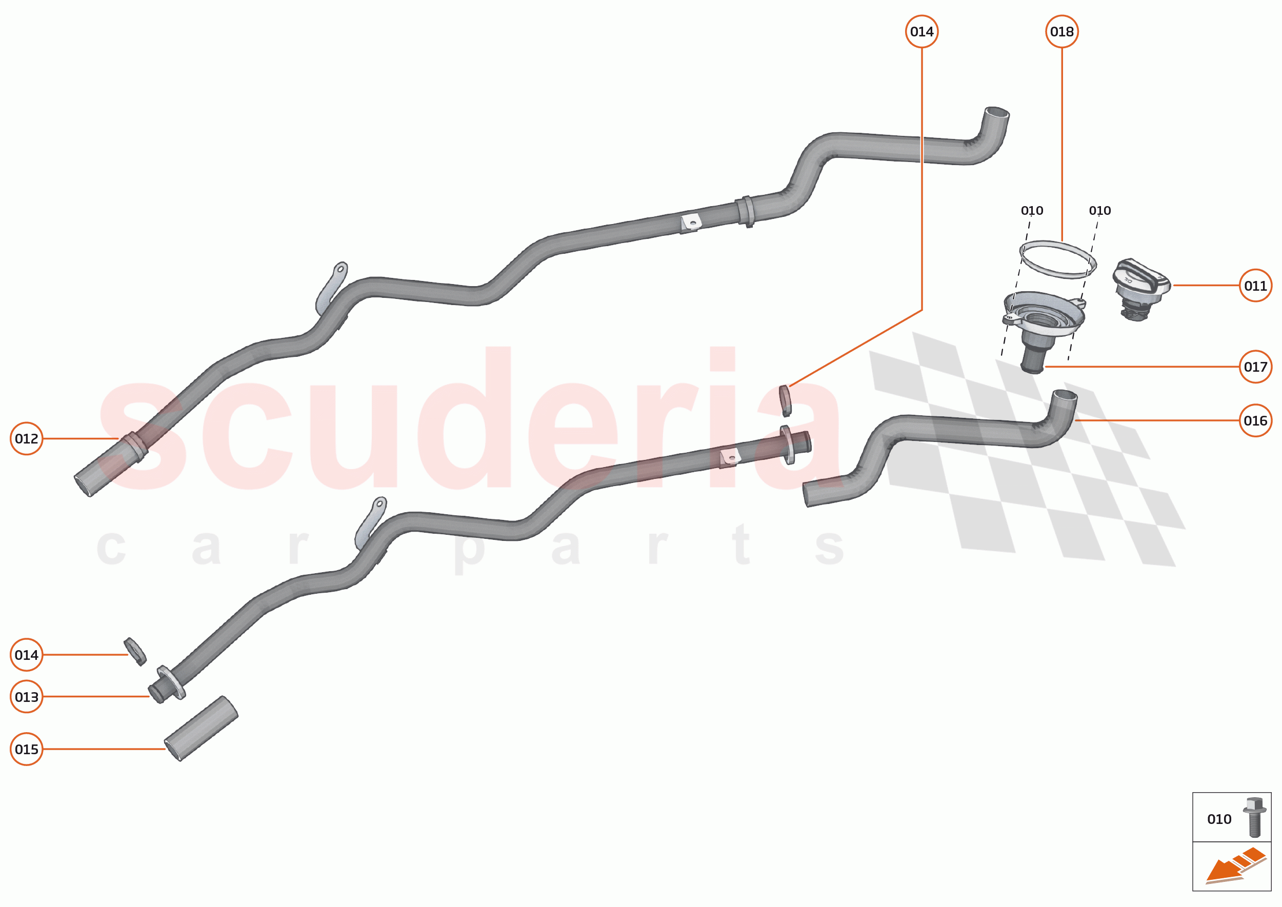 24 - LUBRICATION SYSTEM OFF - ENGINE - 24.3 - ENGINE OIL FILL SYSTEM of McLaren McLaren Senna