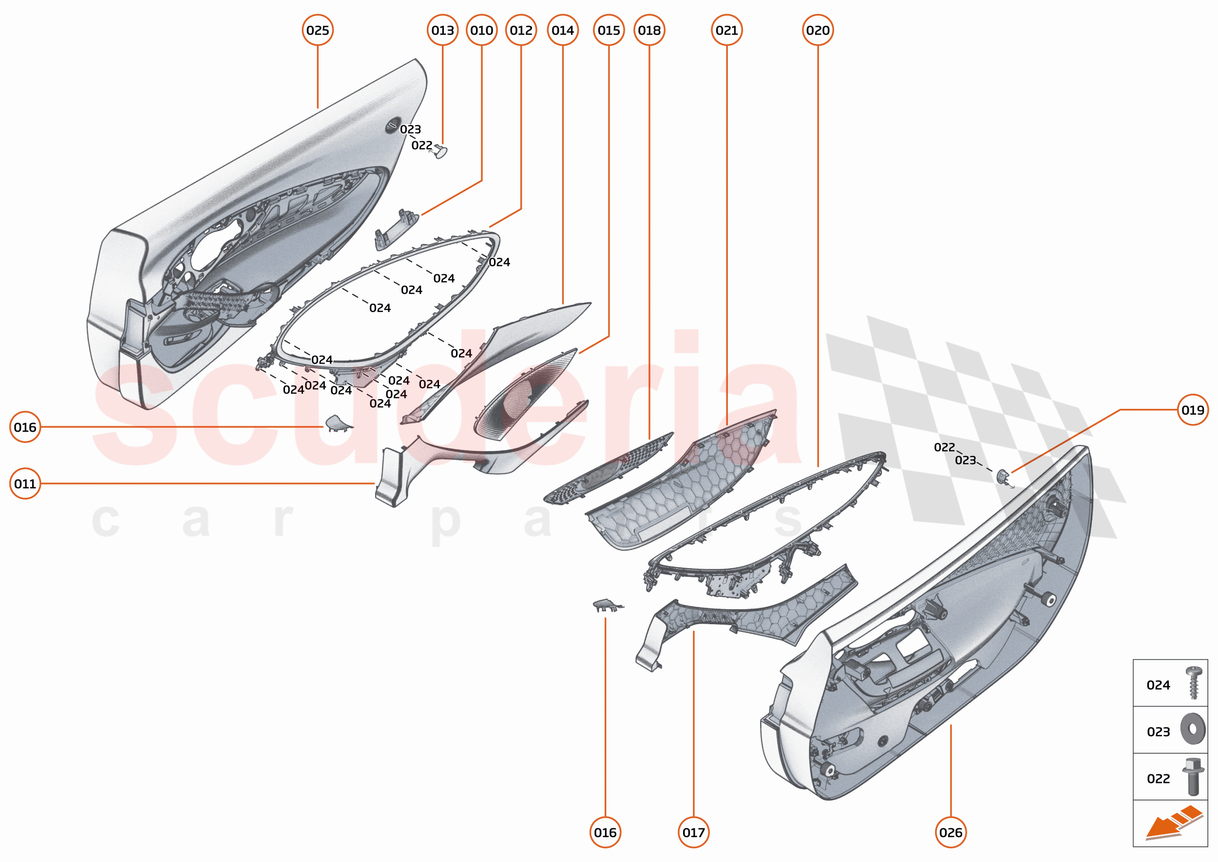 41 - INTERIOR SYSTEMS - 41.12 - DOOR CASING of McLaren McLaren Artura