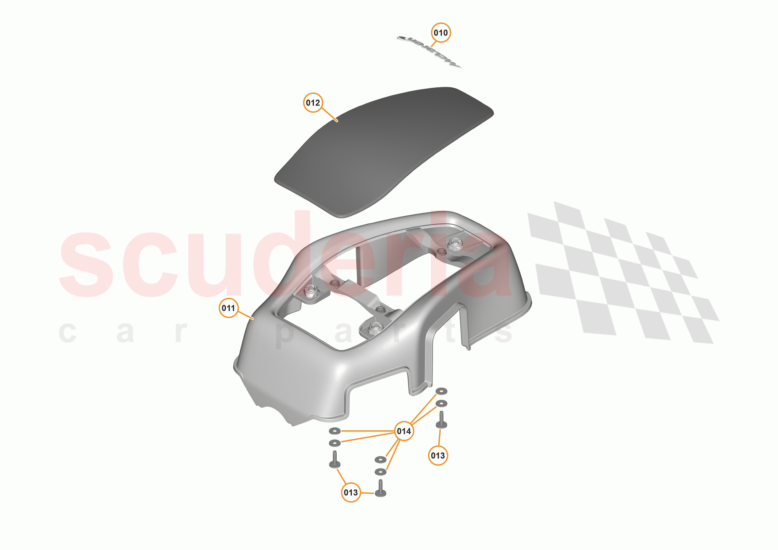 36 - ENGINE ANCILLIARIES - 36.5 - PLENUM COVER of McLaren McLaren 540C Coupe