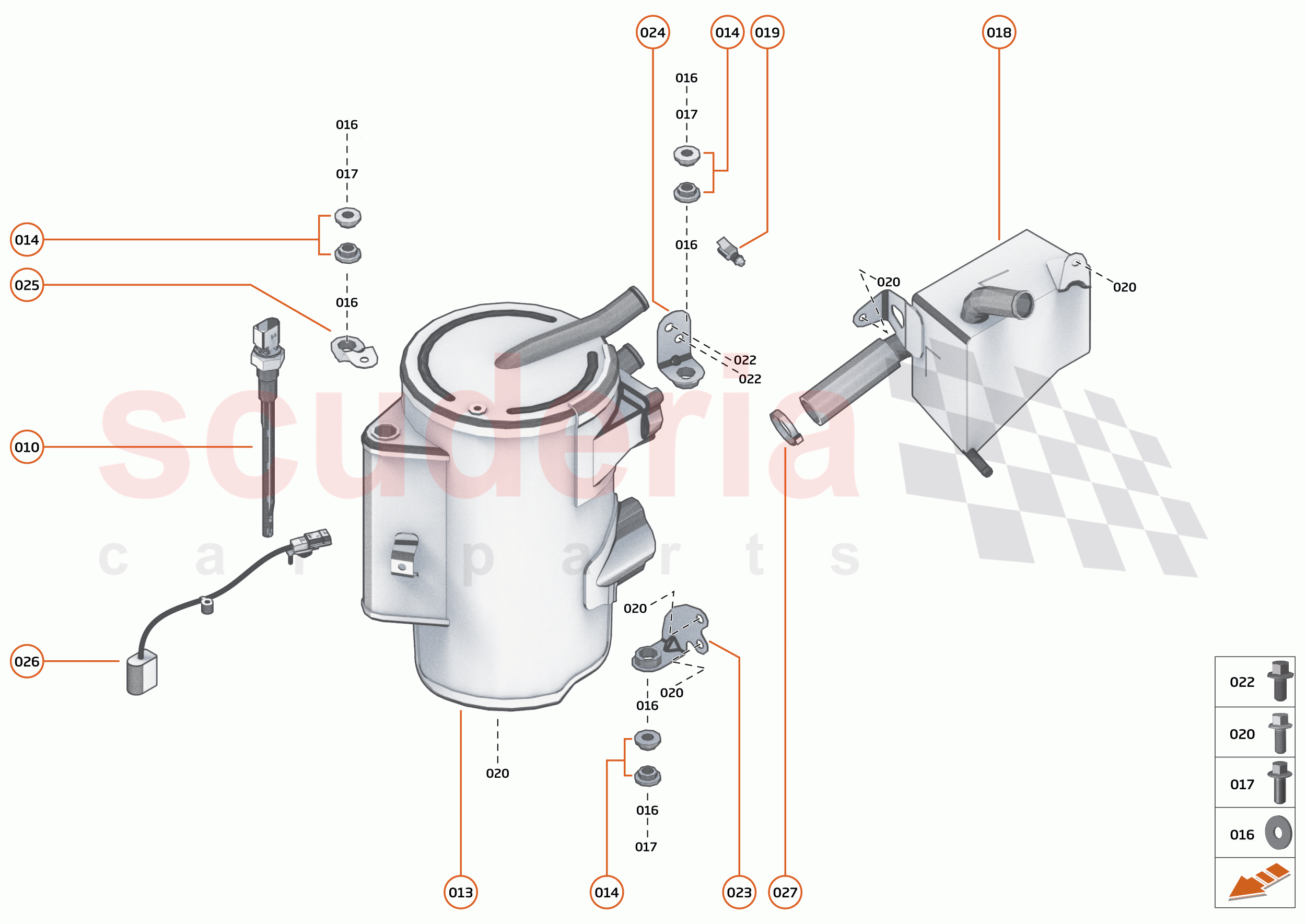 36 - ENGINE OIL SYSTEM - 36.1 - ENGINE OIL TANK of McLaren McLaren 765LT