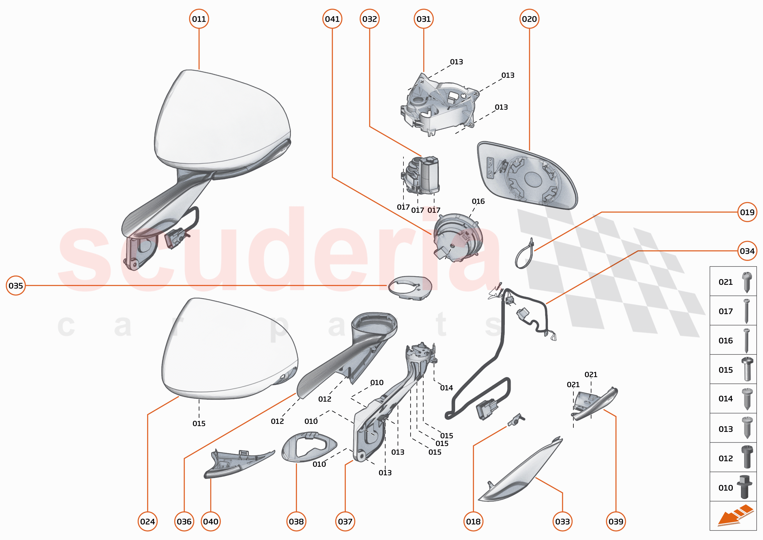 6 - CLOSURES - 6.9 - SIDE MIRRORS of McLaren McLaren 600LT