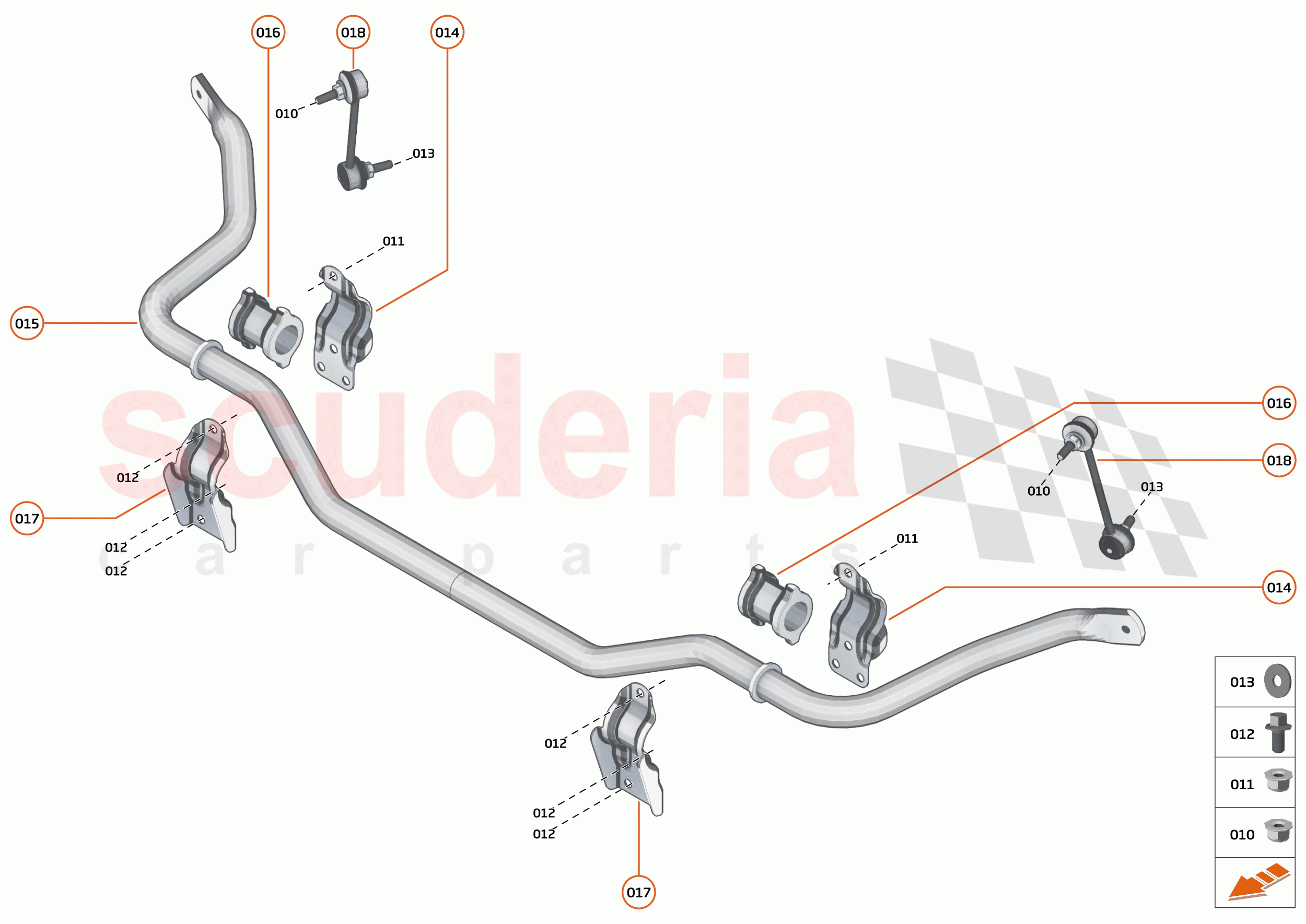 17 - SUSPENSION - FRONT - 17.4 - ROAD SPRINGS FRONT of McLaren McLaren 600LT