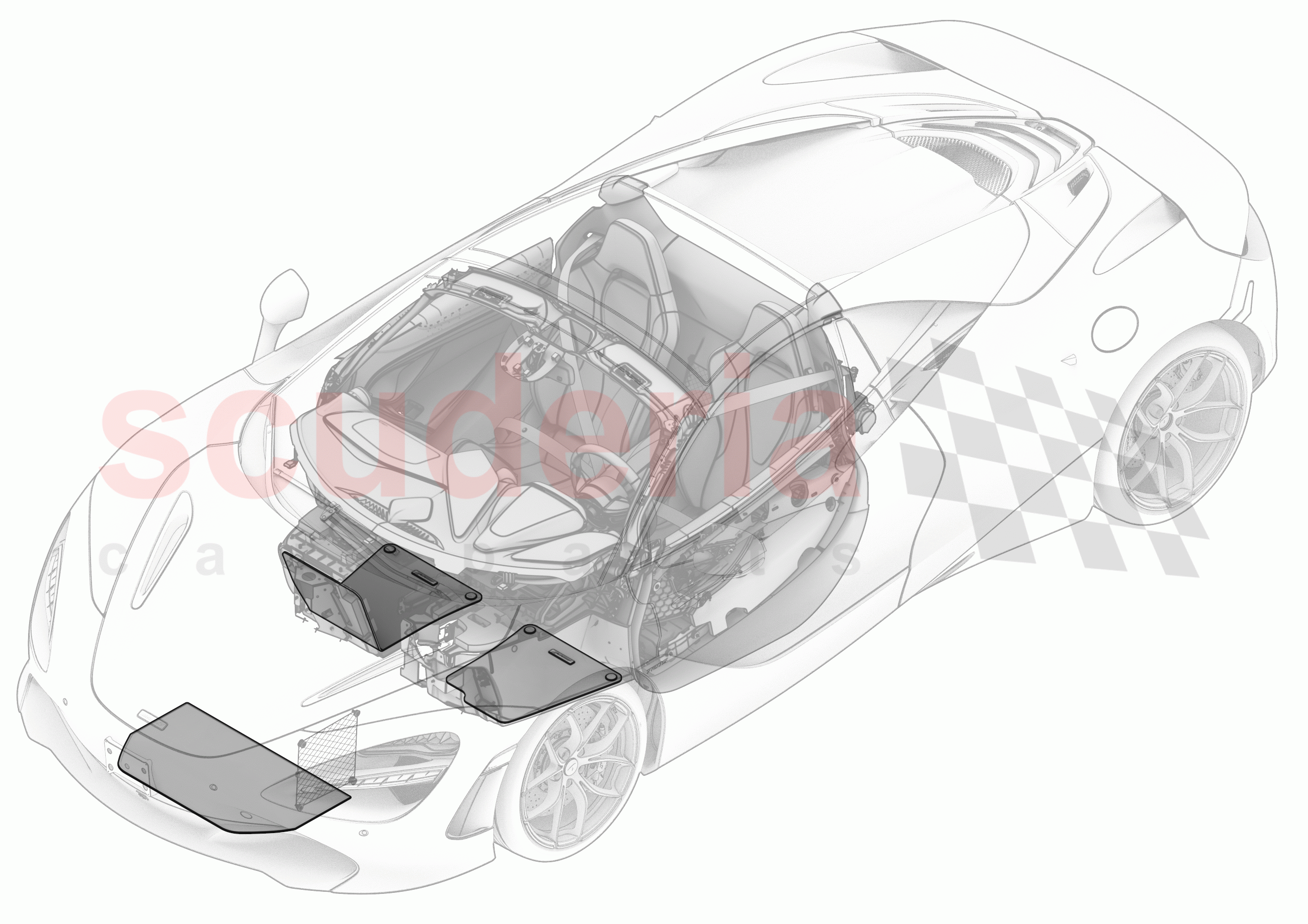 49 - INTERIOR ACCESSORIES - 49.3 - INTERIOR ACCESSORIES of McLaren McLaren 720S Spider