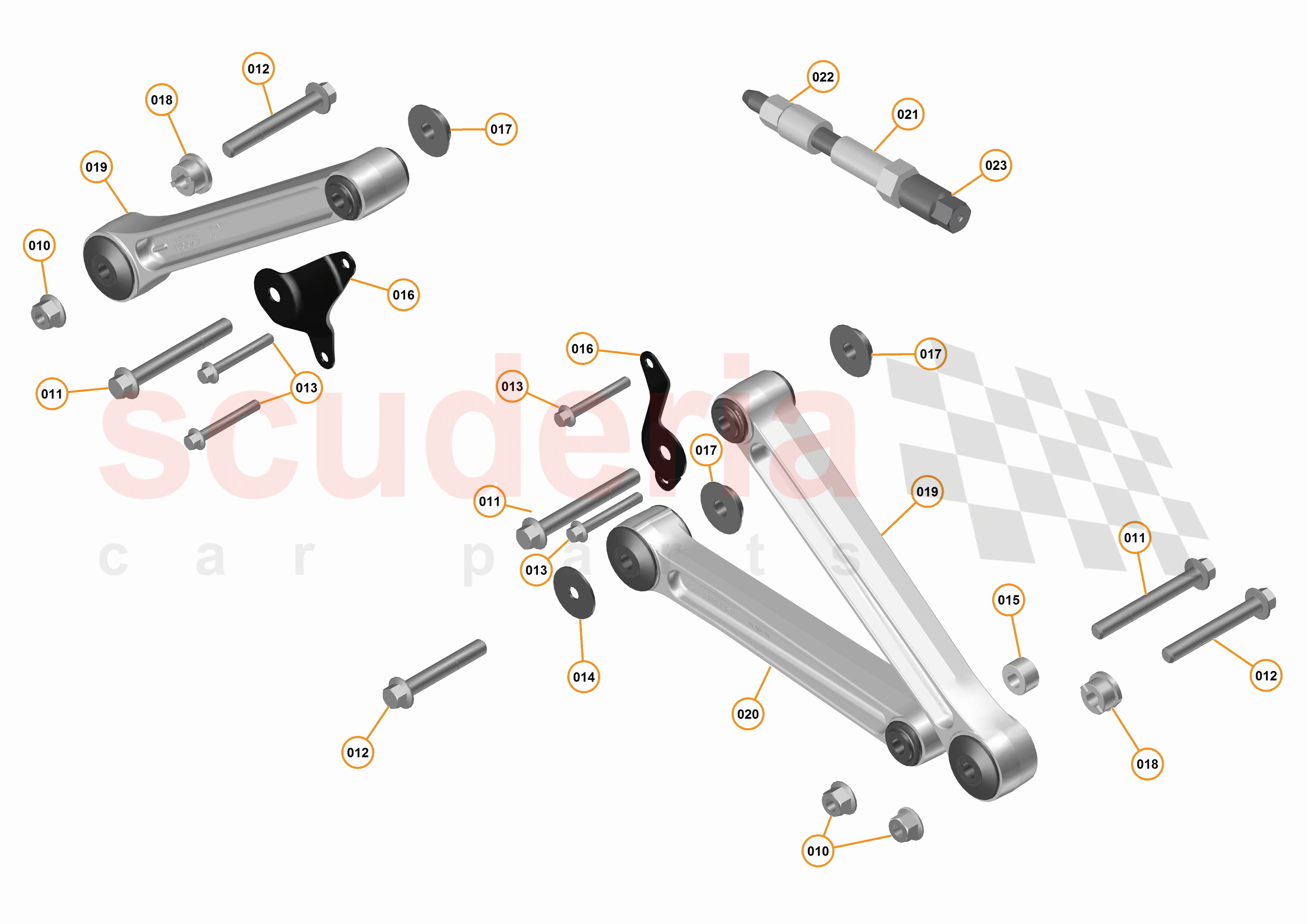18 - F4 - MOUNTING SYSTEM - ENGINE - 18.1 - 01 - MOUNTING SYSTEM - ENGINE of McLaren McLaren 675LT Coupe
