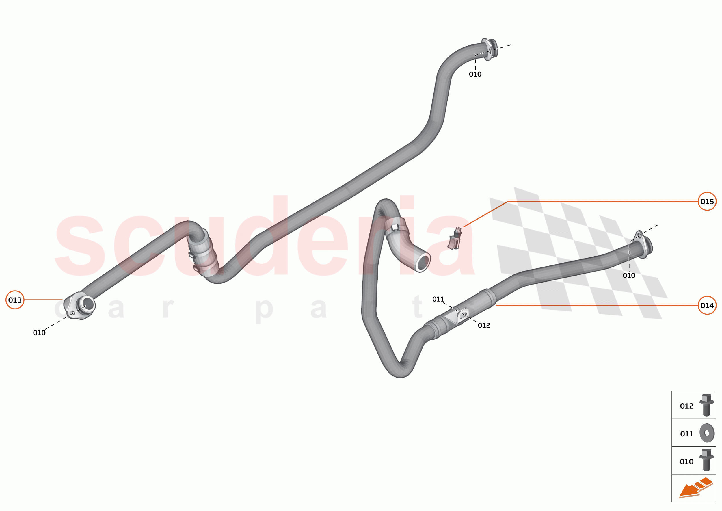 32 - TRANSMISSION COOLING SYSTEM - REAR - 32.1 - TRANS COOLER FEED + RETURN - REAR of McLaren McLaren Speedtail