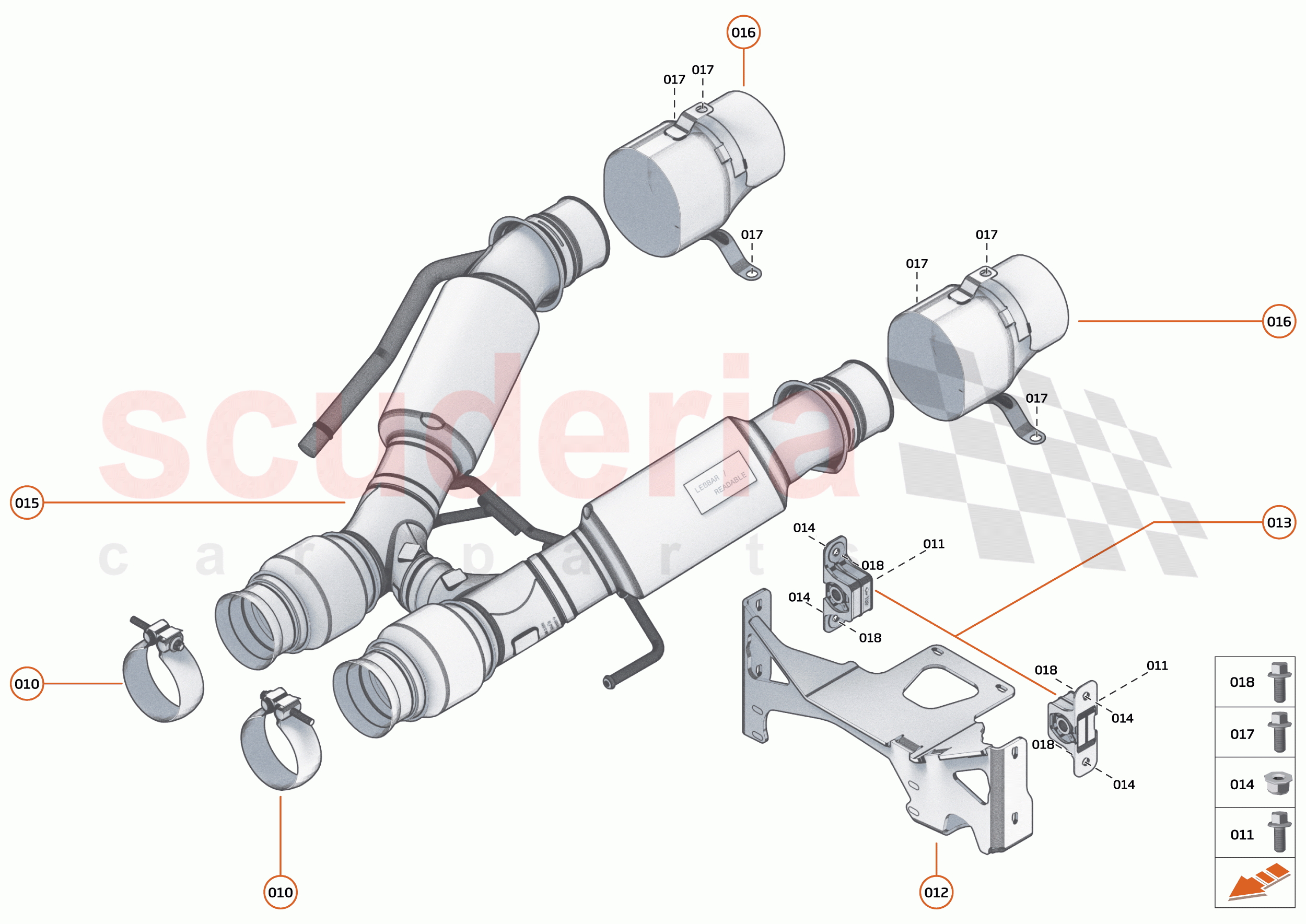 28 - EXHAUST - 28.2 - MUFFLER AND TAIL PIPES of McLaren McLaren Artura