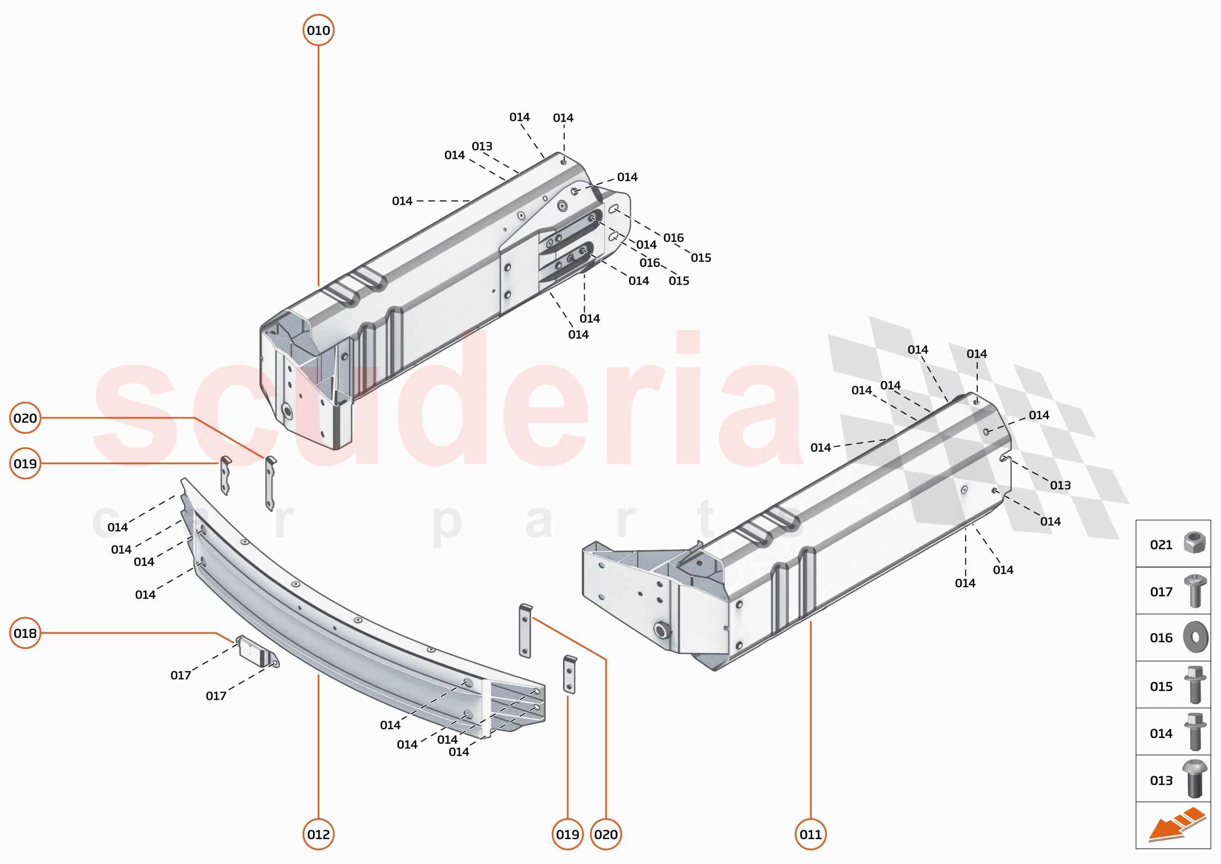 1 - FRONT STRUCTURES - 1.1 - FRONT CRASH STRUCTURE of McLaren McLaren Artura