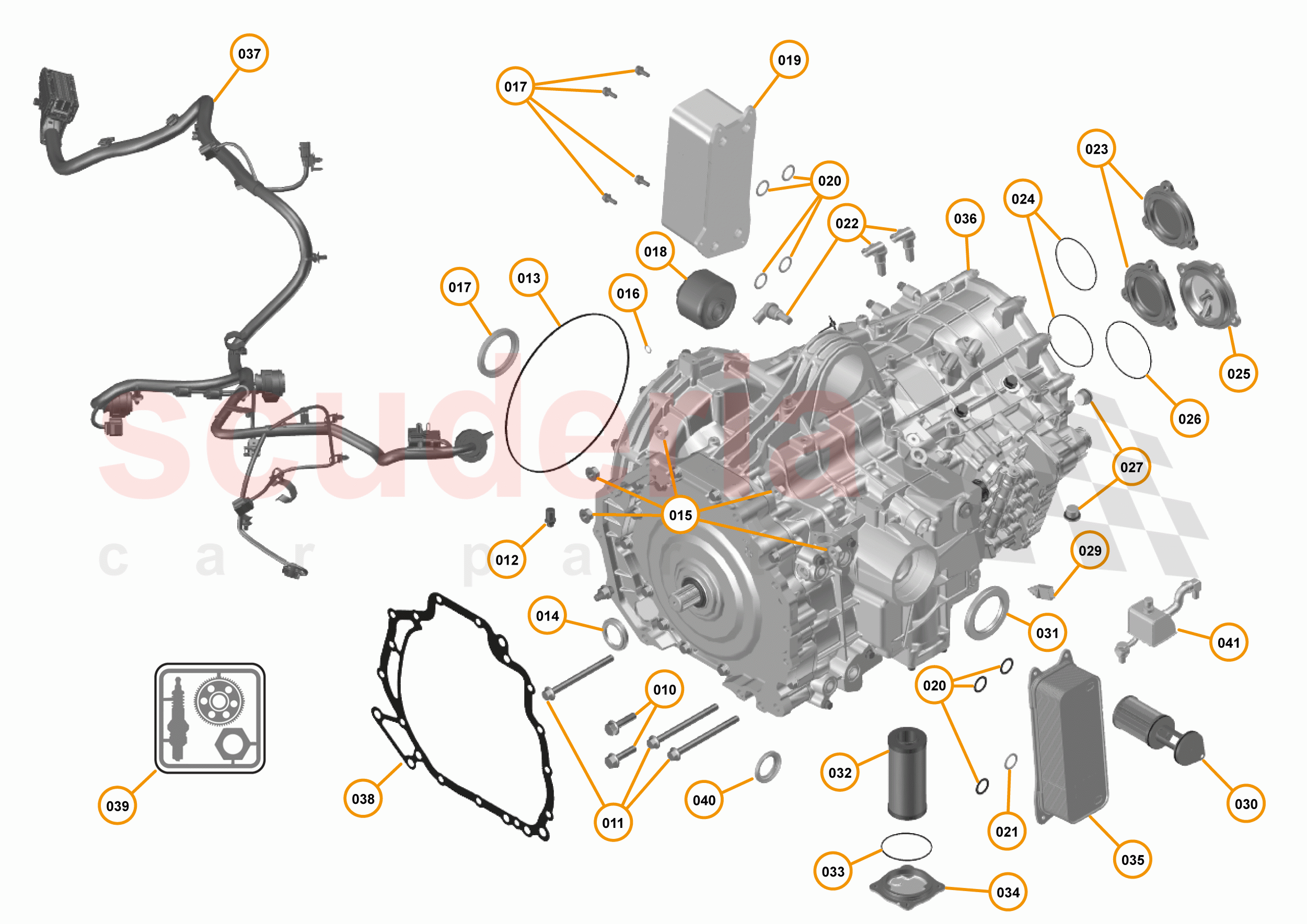 40 - TRANSMISSION - 40.1 - TRANSMISSION of McLaren McLaren 720S Coupe
