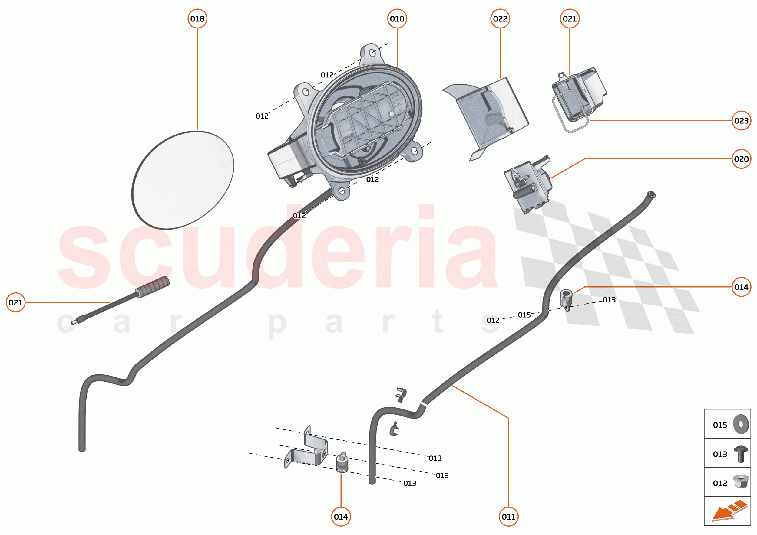 11 - EXTERIOR ORNAMENTATION - 11.4 - FILLER BOWLS AND COVERS of McLaren McLaren 750S Spider