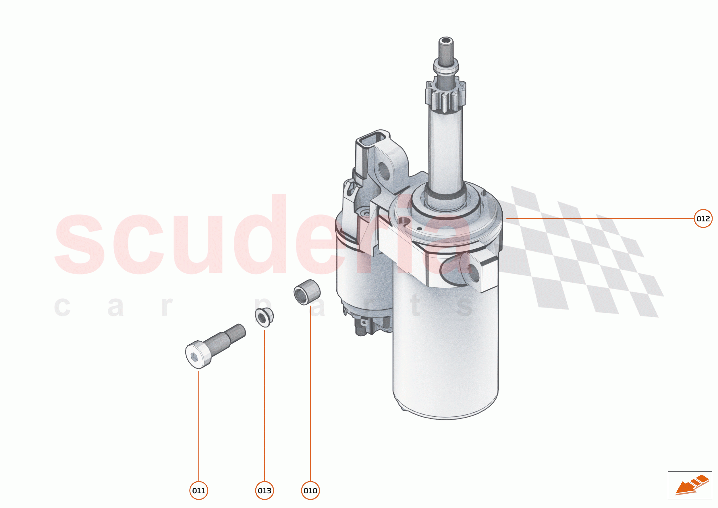 36 - ENGINE ANCILLIARIES - 36.1 - STARTER MOTOR of McLaren McLaren 720S Spider