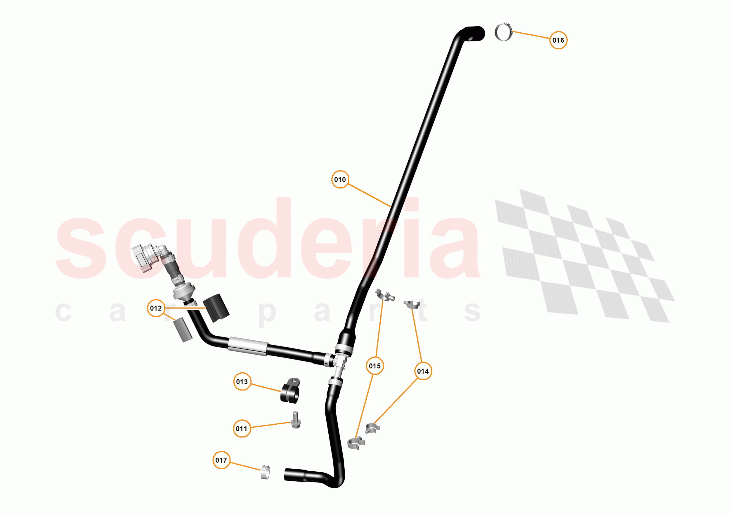 32 - ENGINE - 32.13 - ASSY-VENTURI PURGE HOSE of McLaren McLaren P1 Coupe