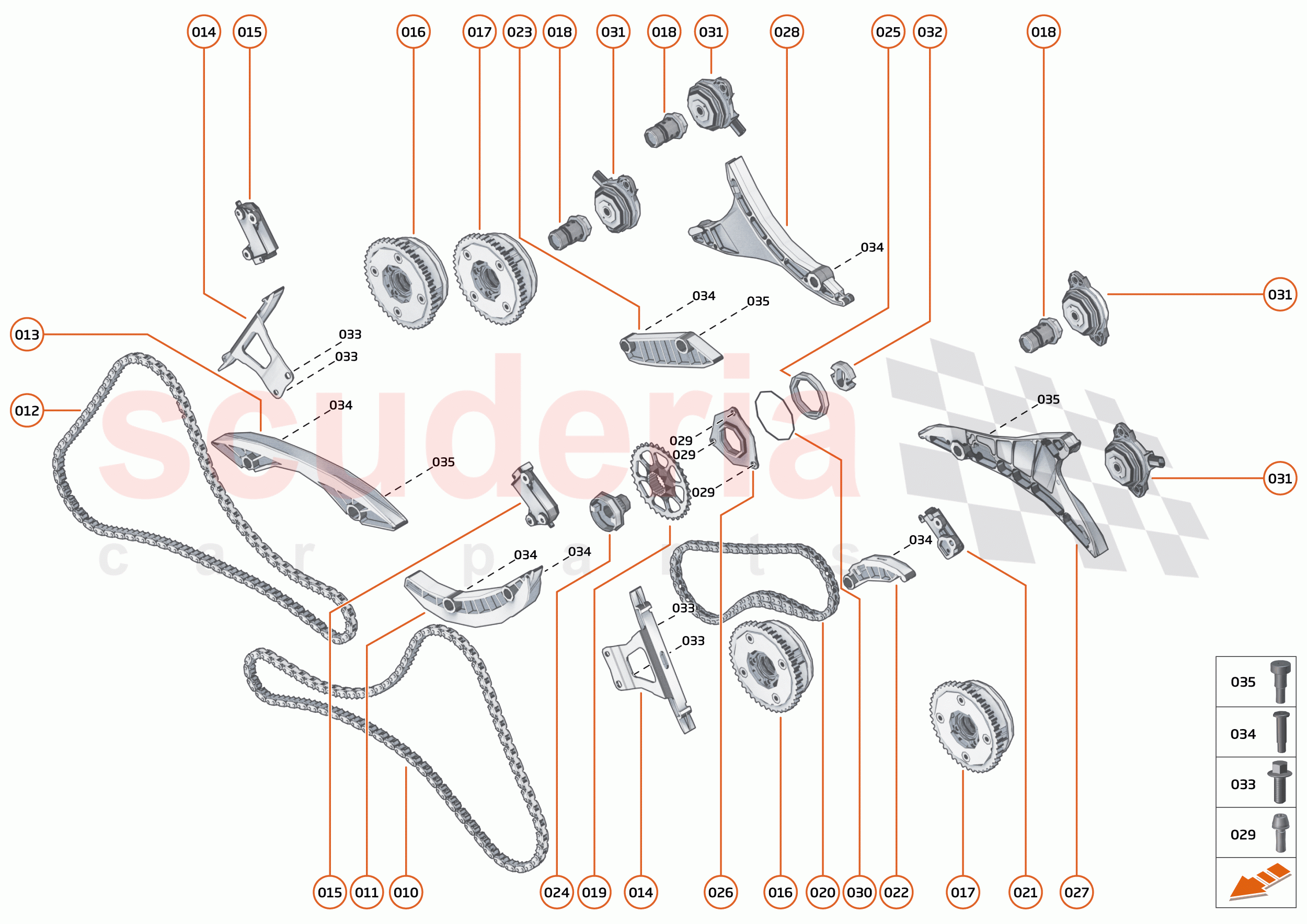23 - ENGINE - 23.2 - SYSTEM - PRIMARY DRIVE of McLaren McLaren Artura