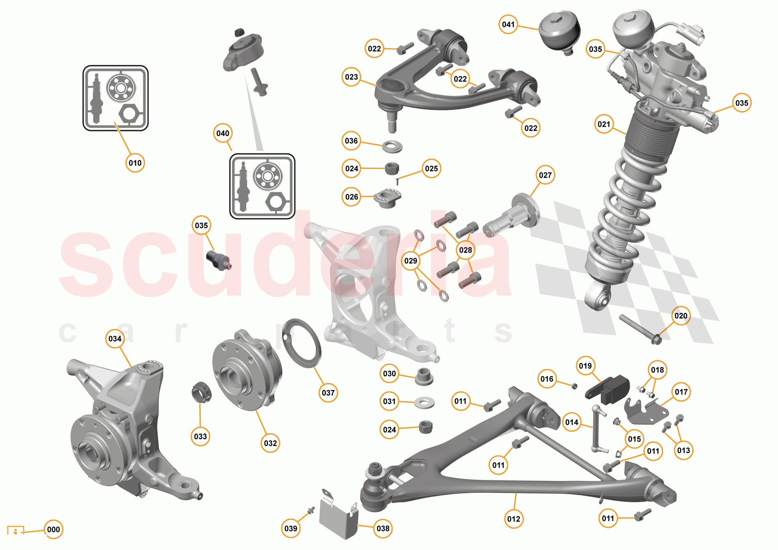 6 - B1 - FRONT SUSPENSION - 6.3 - 03 - FRONT SUSPENSION RH of McLaren McLaren 675LT Coupe