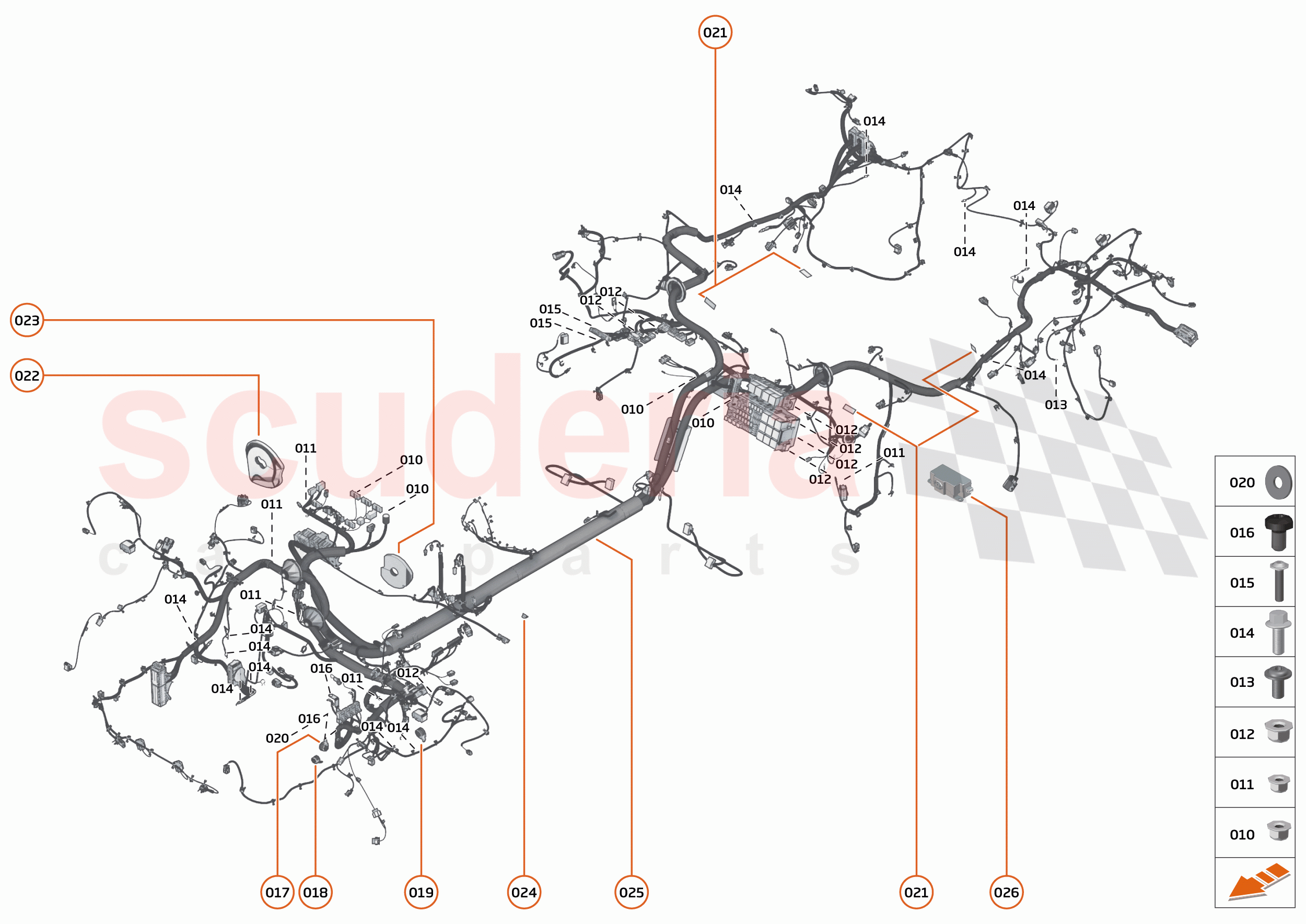 37 - WIRING HARNESS - 37.2 - BODY WIRING HARNESS of McLaren McLaren Elva
