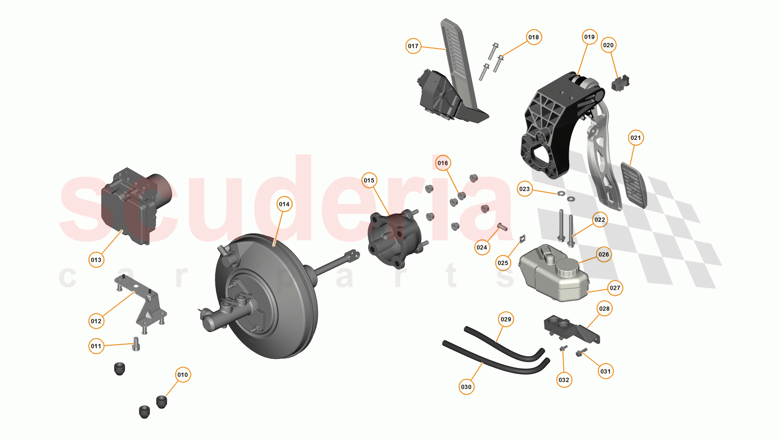 11 - C3 - PEDAL ASSEMBLY - 11.1 - 01 - PEDAL ASSEMBLY of McLaren McLaren 12C Coupe