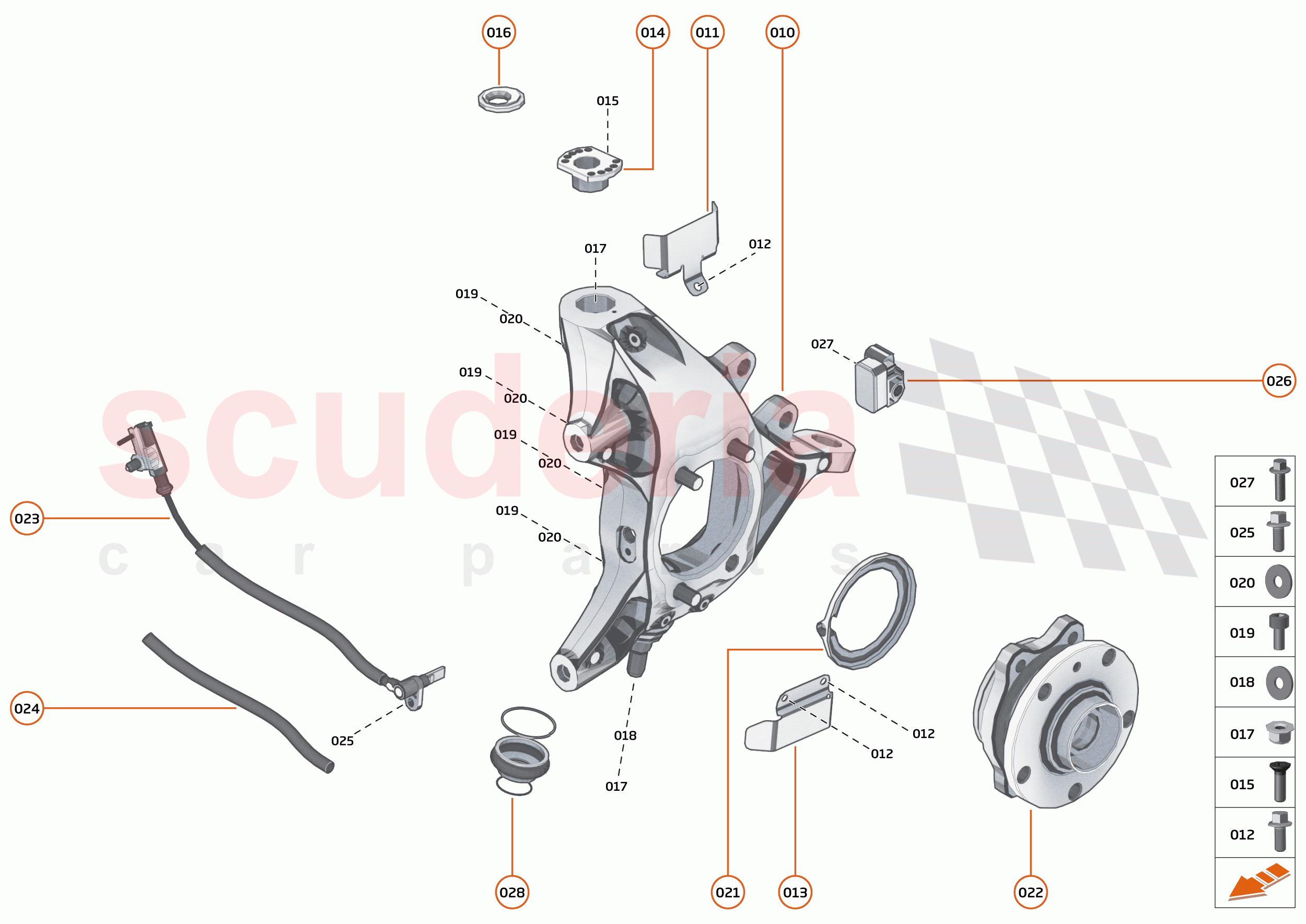 18 - SUSPENSION - REAR - 18.2 - UPRIGHTS REAR of McLaren McLaren 720S Spider