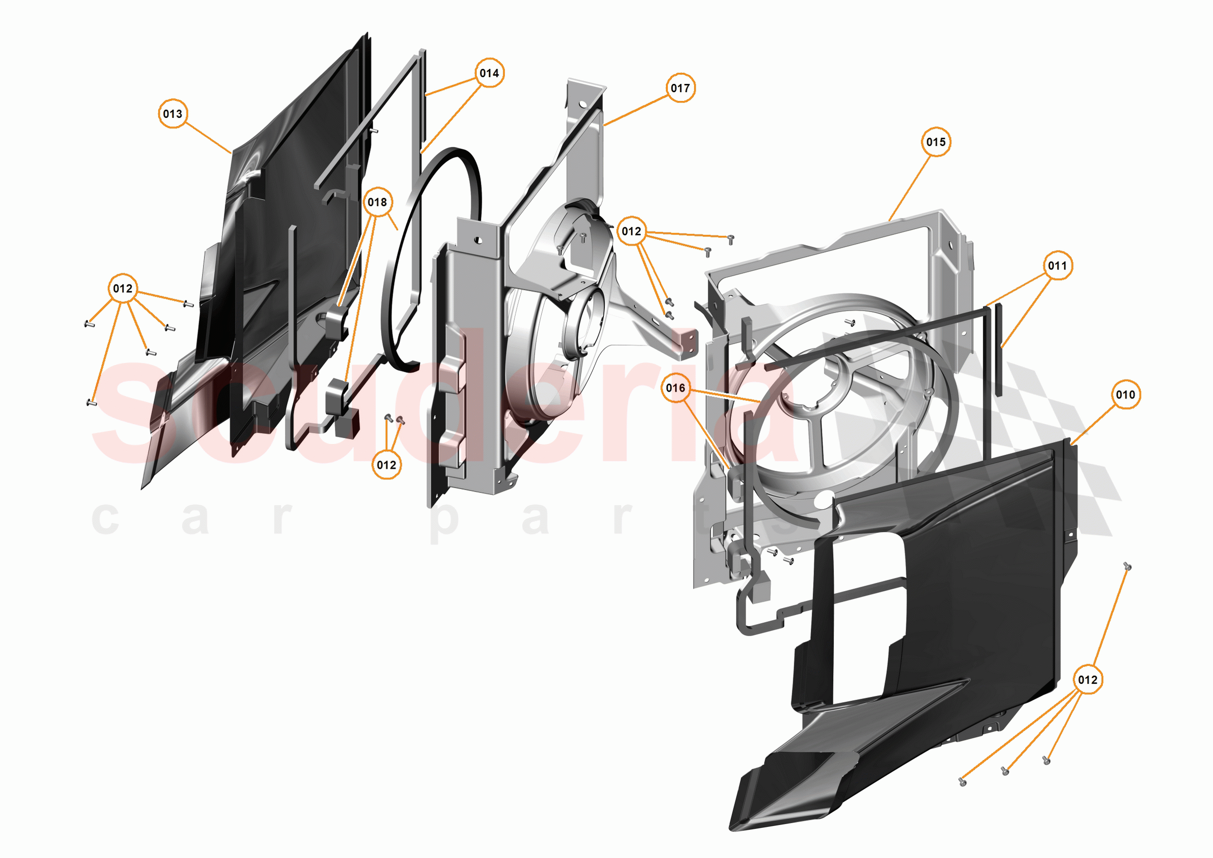 12 - DUCTS, VENTS AND FLOORS - 12.2 - SIDE DUCTS AND VENTS of McLaren McLaren P1 Coupe